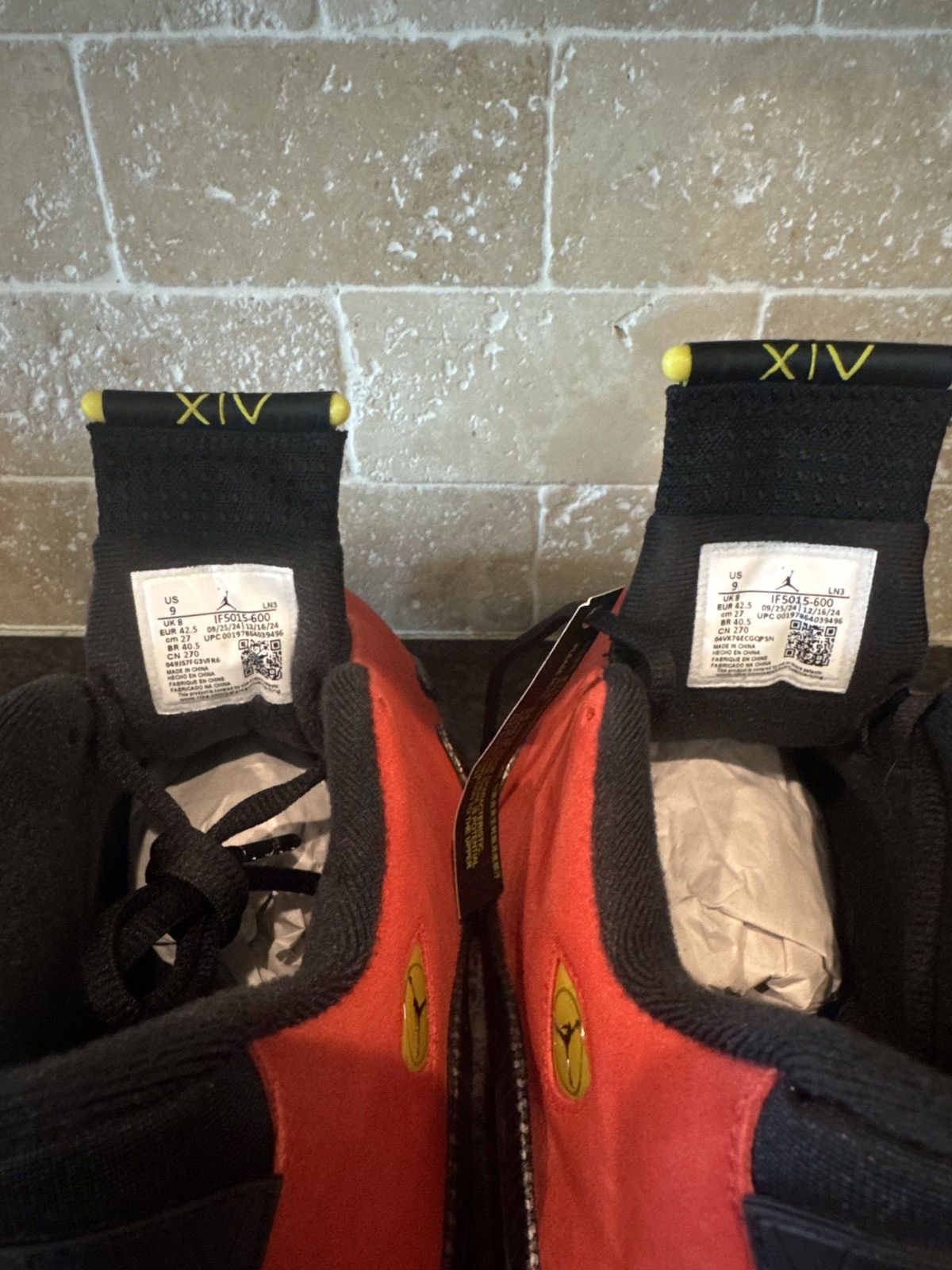 Jordan Brand Jordan 14 Challenge Red ,Ferrari Size US 9 / EU 42 - 2 Thumbnail