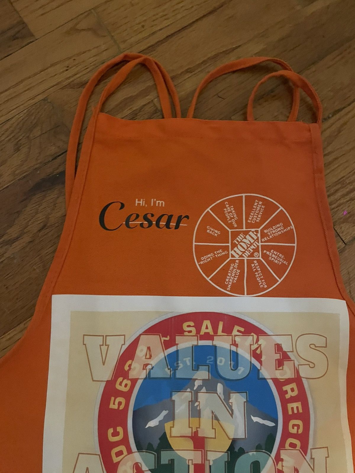 Other Home Depot Apron Size ONE SIZE - 3 Thumbnail