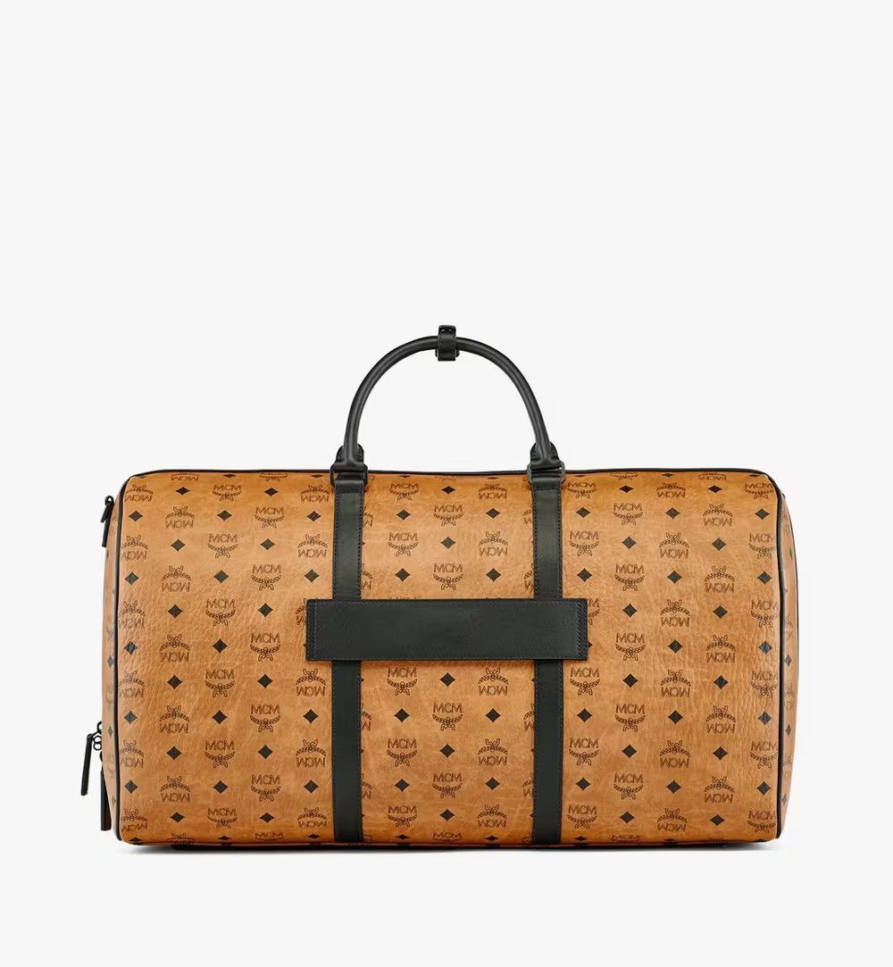 MCM o1mt1gz0125 Size: OS / Unisex Weekender Bag in Brown/Black Size ONE SIZE - 5 Thumbnail