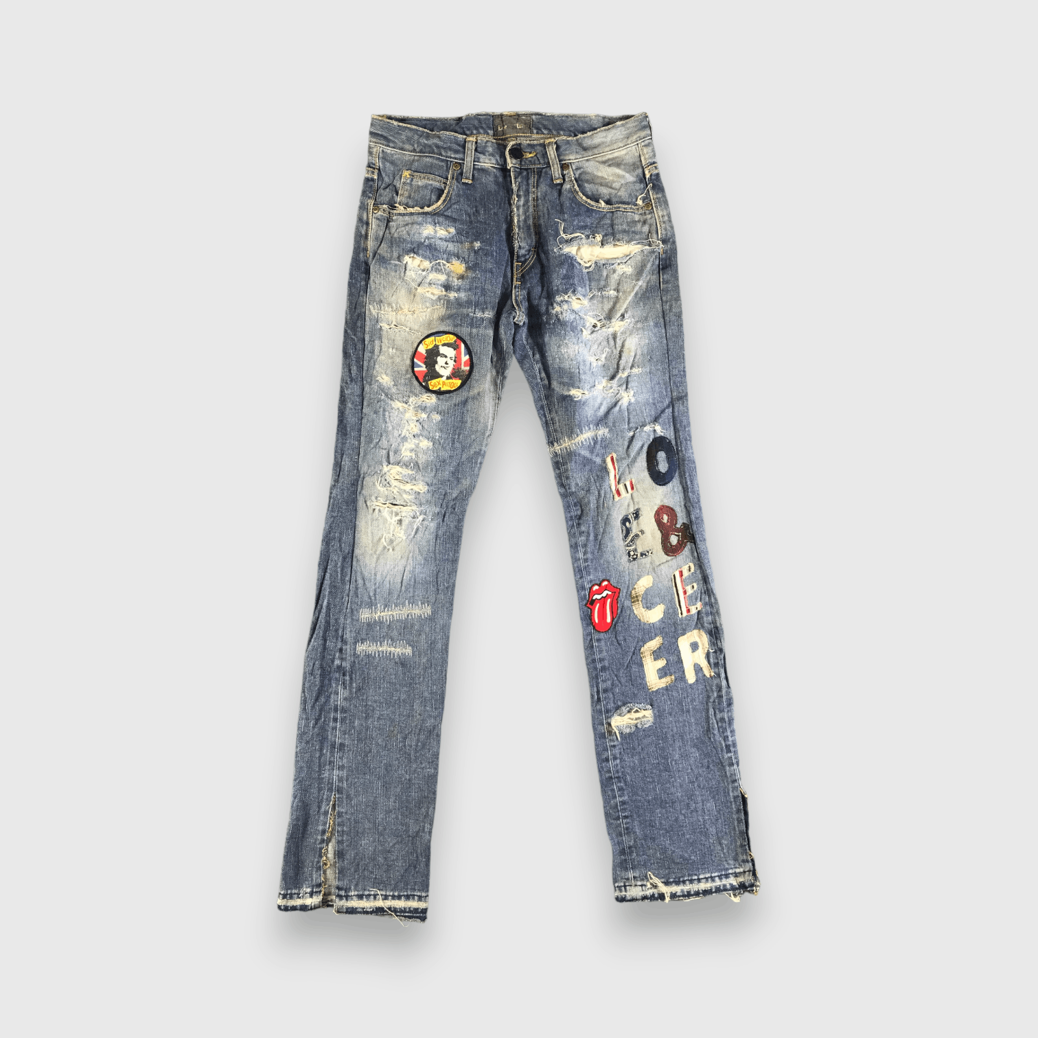 Lee × Vintage Vintage Lee Selvedge Jeans-J3893 Size US 31 - 1 Thumbnail