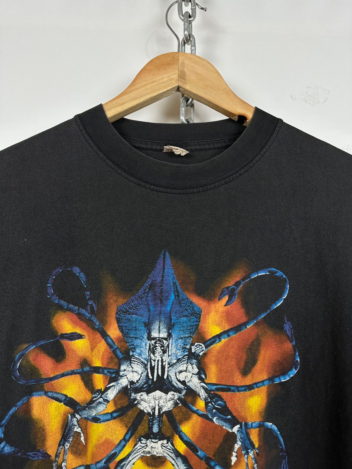 Vintage 1994 Vintage Independence Day Alien UFO Sci Fi MOVIE T-Shirt Size US L / EU 52-54 / 3 - 5 Thumbnail