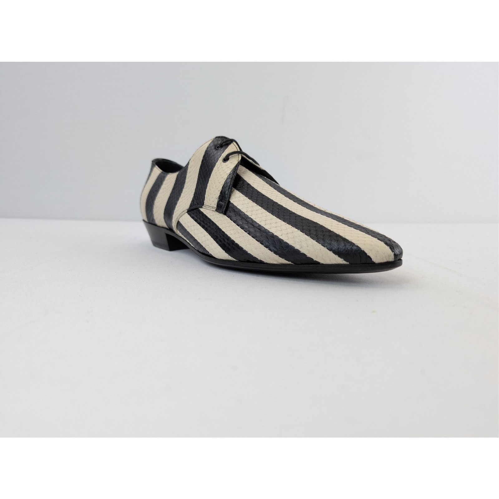 o1rshd1 Jonas 25 Derby Striped Shoes Boots Off White/Black