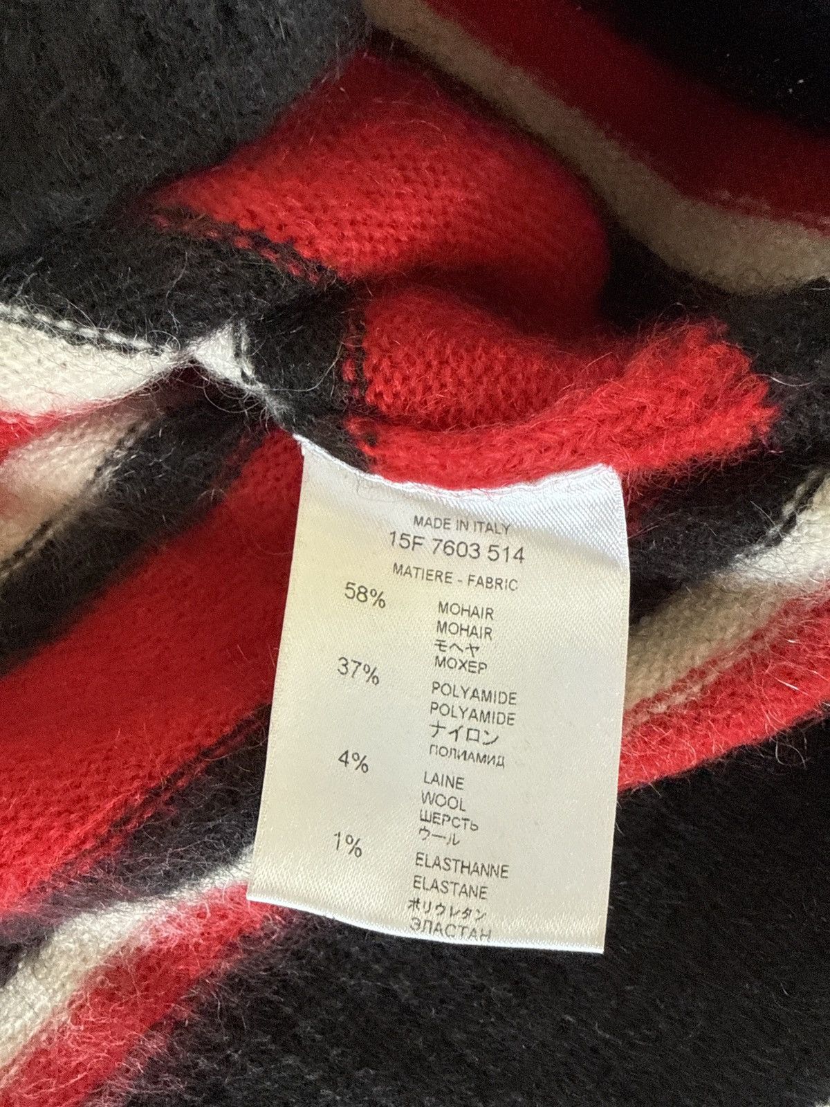 Givenchy Mohair Star Knit Size US L / EU 52-54 / 3 - 3 Thumbnail