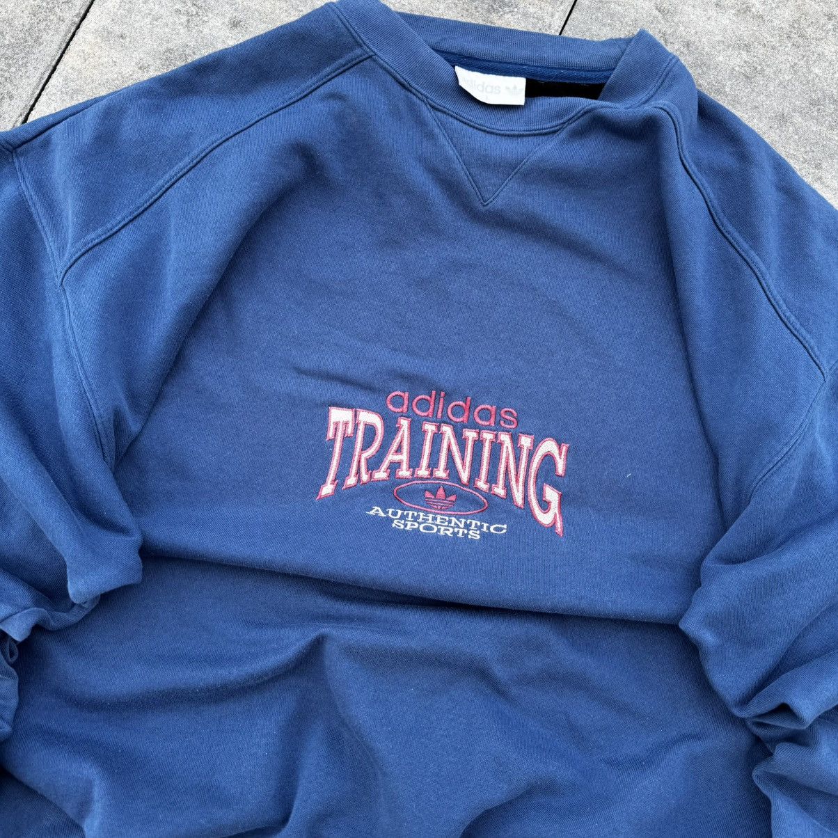 Adidas Adidas Crewneck Training 90’s Vintage Boxy Center Logo Y2K Size US XL / EU 56 / 4 - 5 Thumbnail
