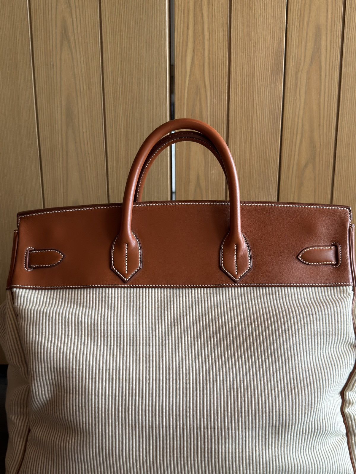 Hermes Hermès HAC 45 Crinoline Barenia Leather Size ONE SIZE - 6 Thumbnail