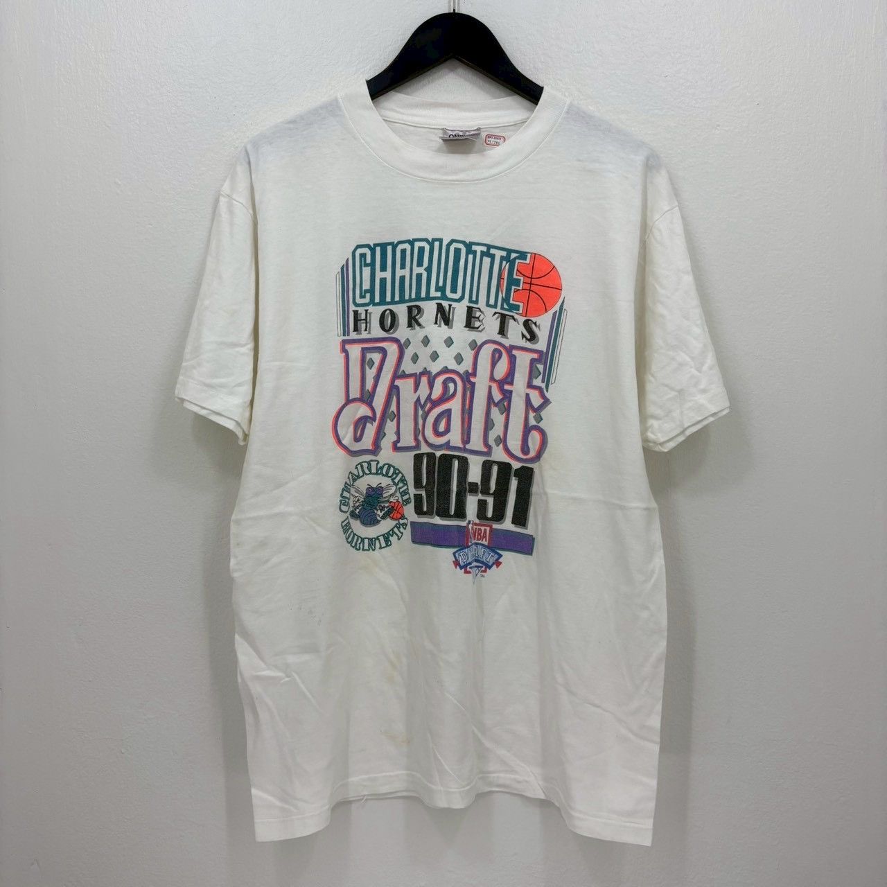 Vintage Vintage 90s Charlotte Hornets shirt size XL wts03 Size US XL / EU 56 / 4 - 2 Thumbnail