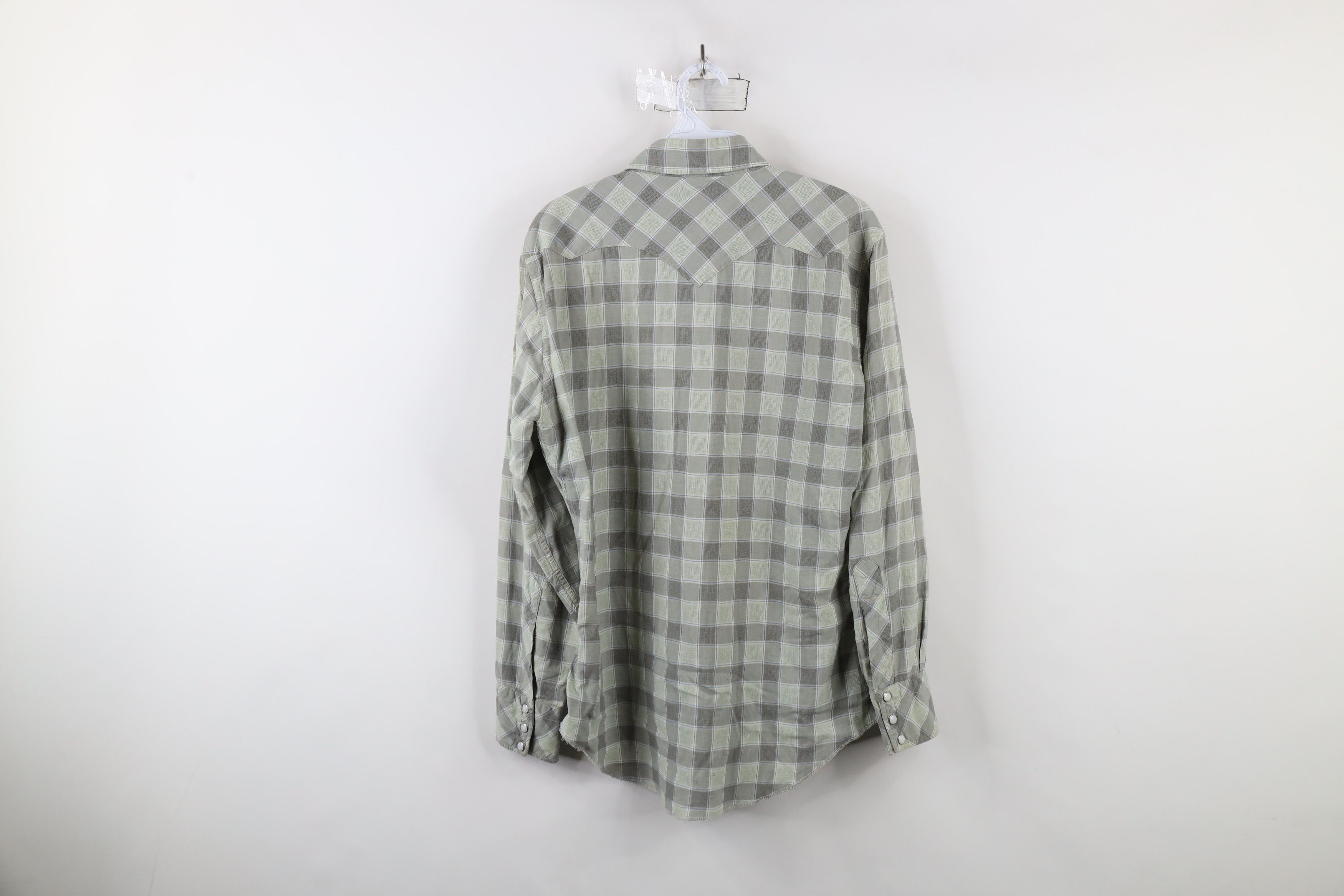 Vintage Vintage 50s 60s Rockabilly Snap Button Shirt Plaid USA Size US M / EU 48-50 / 2 - 12 Thumbnail