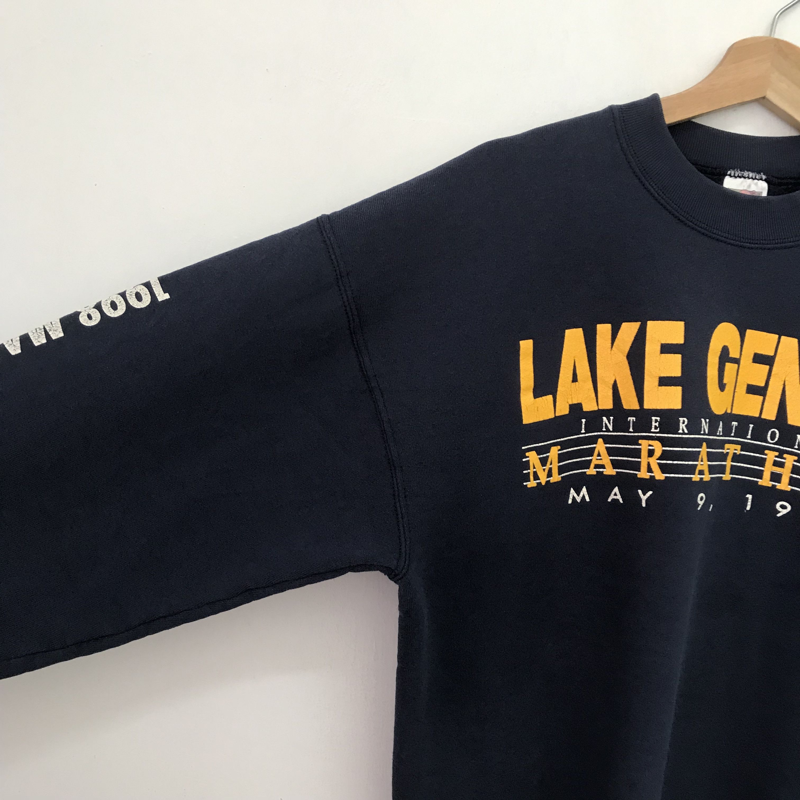 Vintage Vintage 90's Lake Geneva Faded Blue - 561 Size US L / EU 52-54 / 3 - 4 Thumbnail