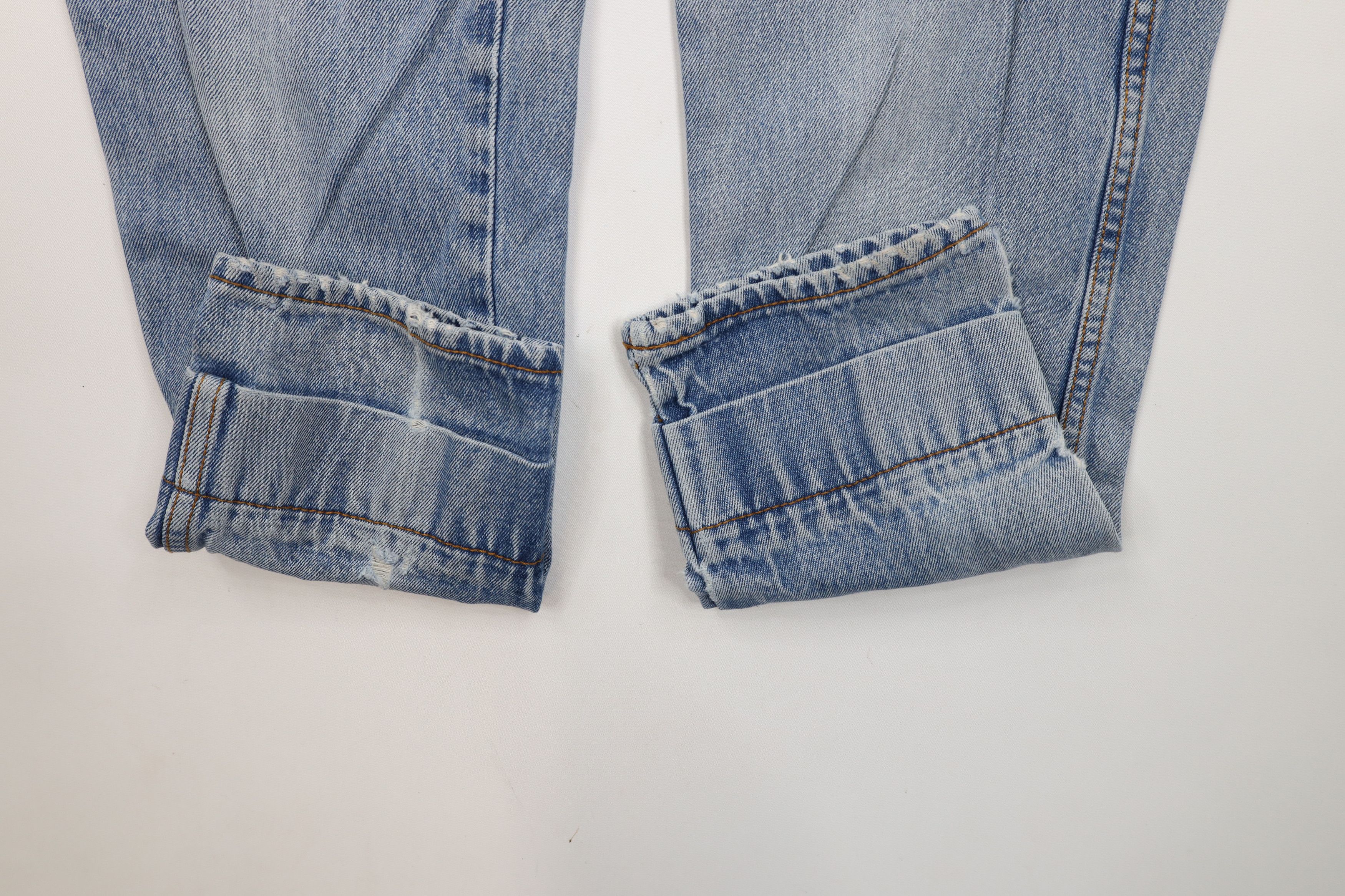 Vintage Vintage 90s Streetwear Layered Relaxed Tapered Leg Jeans Size 28" / US 6 / IT 42 - 5 Thumbnail
