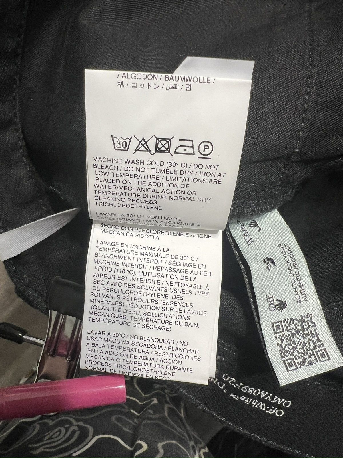 Off-White Off-White “Paperclip” Slim-Straight Denim Size US 32 / EU 48 - 11 Thumbnail
