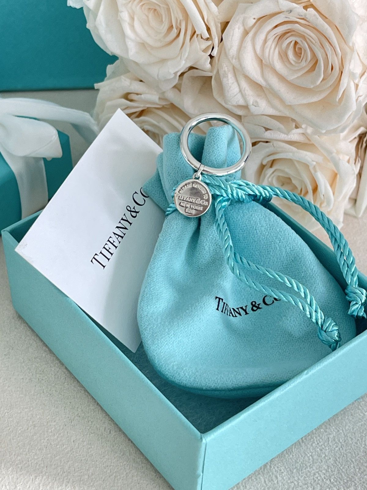 Tiffany & Co. Return To Tiffany Round Charm Ring Silver 5.75 NEW $650 Size ONE SIZE - 5 Thumbnail