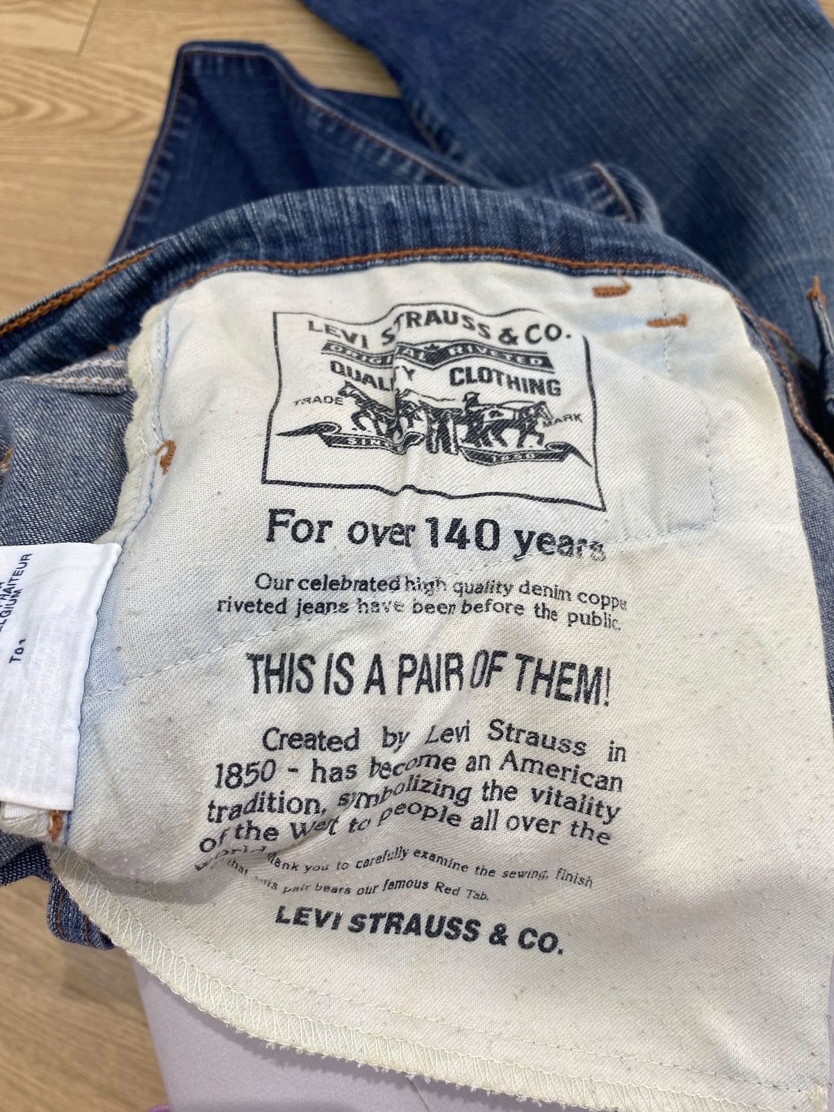 Levi's Levi’s X Cristina Llorca Faded Wash Style Flare Jeans Size US 34 / EU 50 - 15 Thumbnail