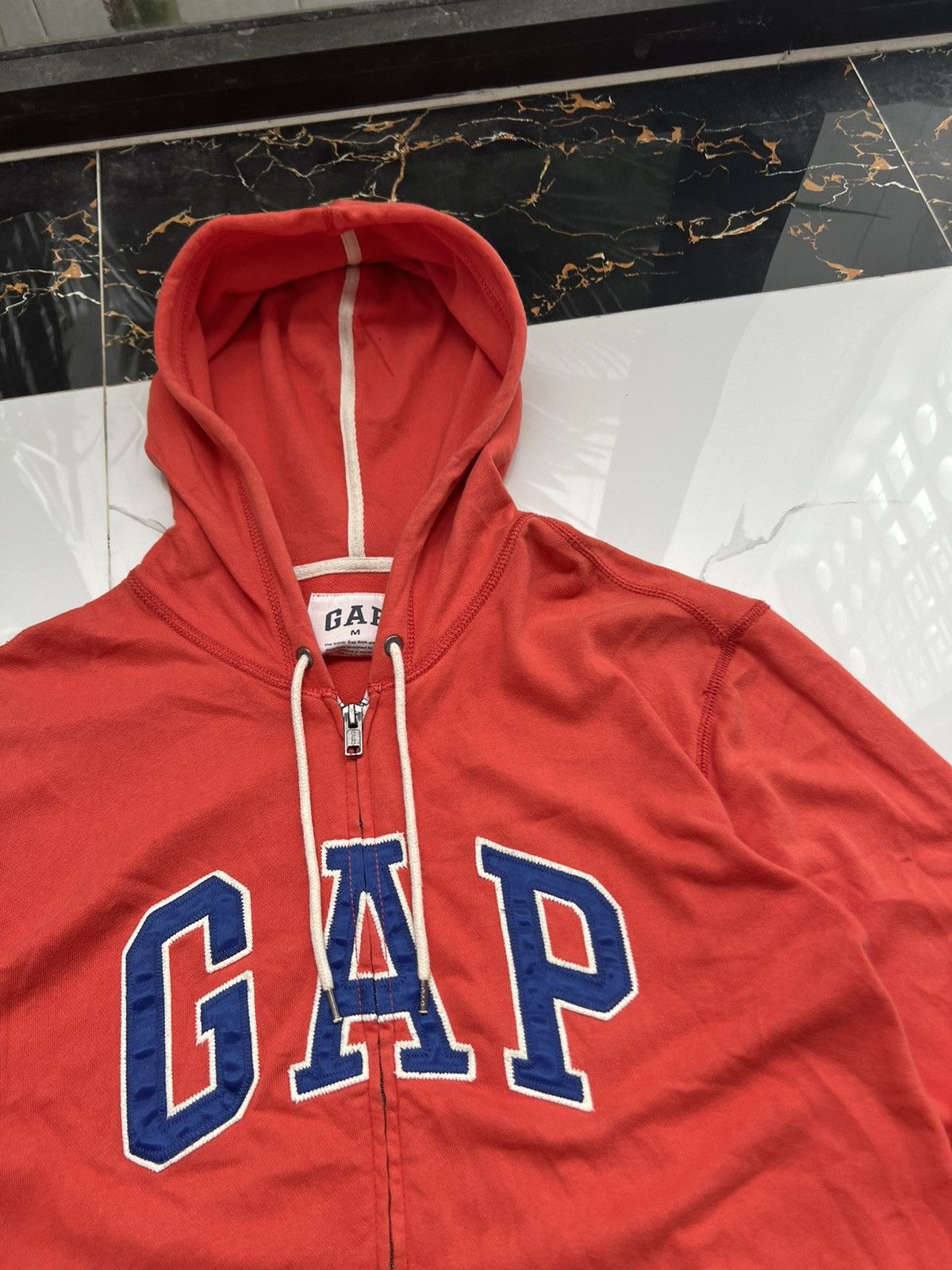 Gap × Vintage 90’s GAP ZIP HOODIE RARE Y2K SKATE RETRO Size US M / EU 48-50 / 2 - 4 Thumbnail
