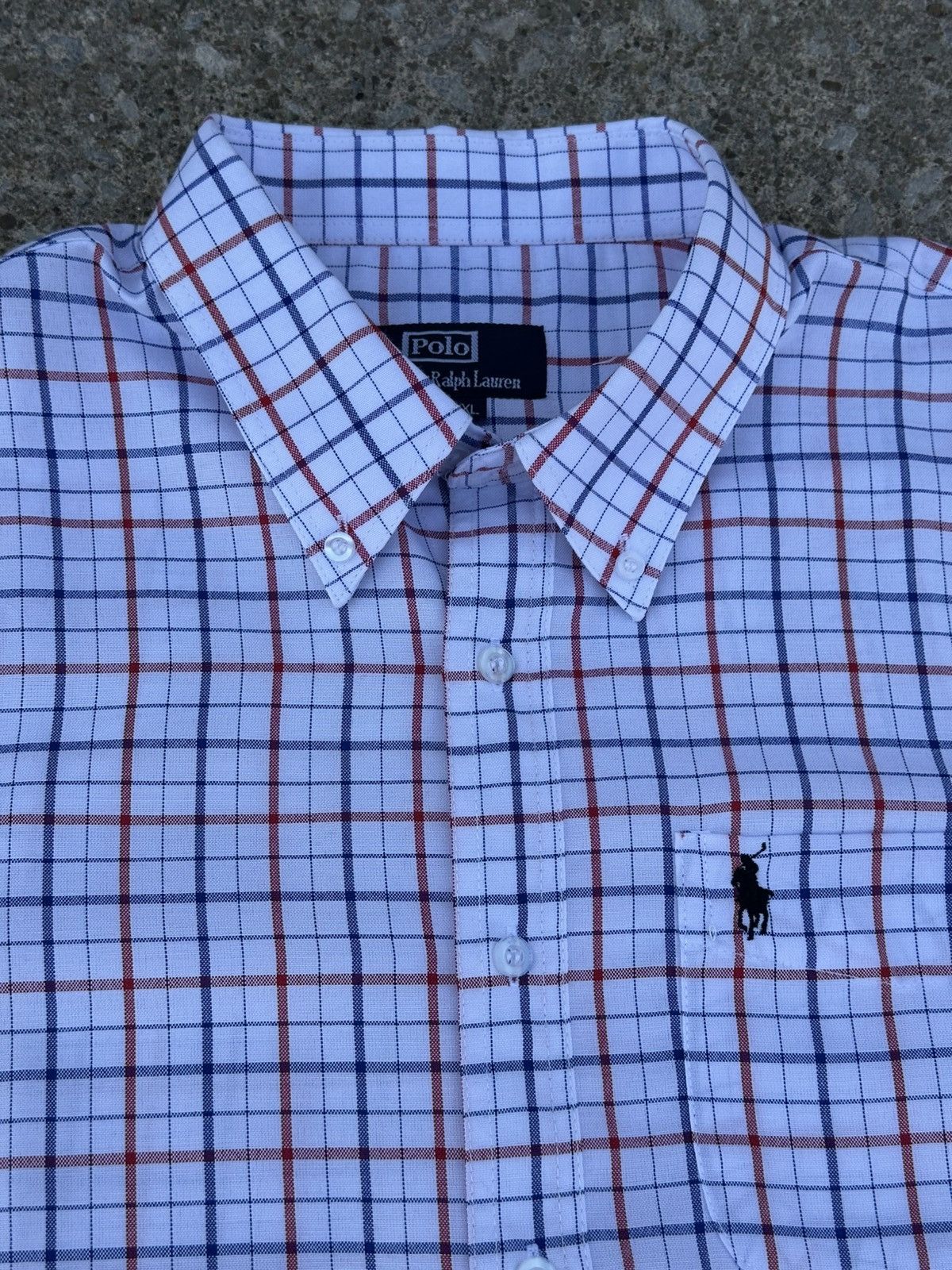 Polo Ralph Lauren Vintage Polo, Ralph Lauren, striped button up shirt Size US XL / EU 56 / 4 - 3 Thumbnail