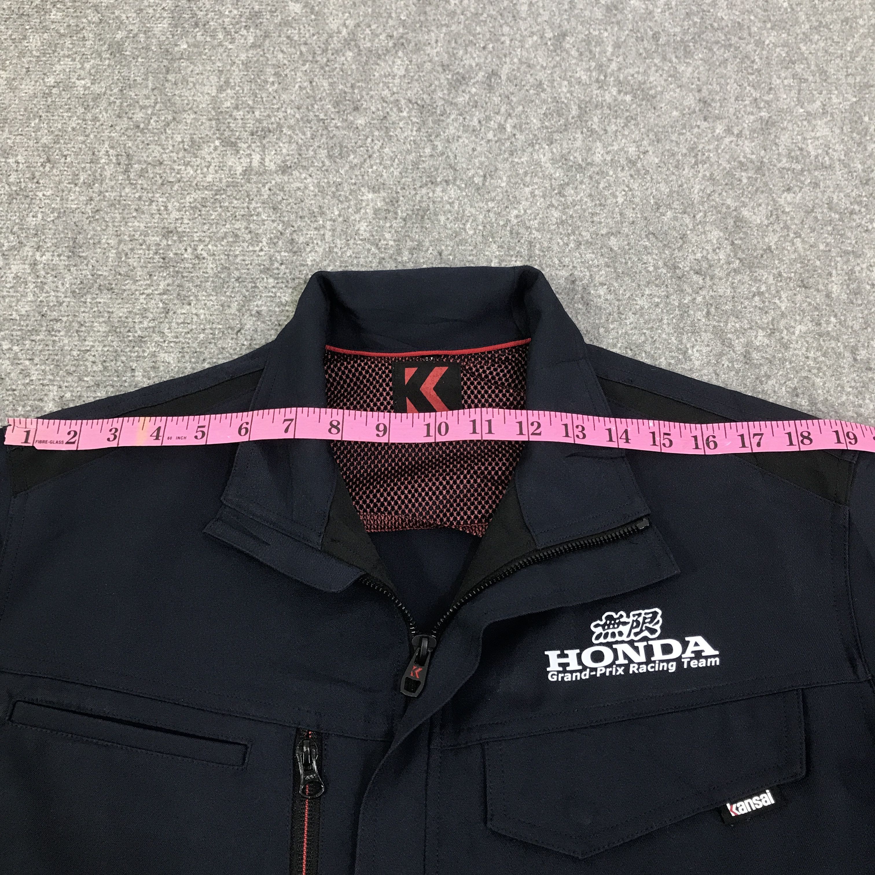 Japanese Brand Vtg Honda grand-prix racing team Work cuatom jacket K125B7 Size US L / EU 52-54 / 3 - 6 Thumbnail