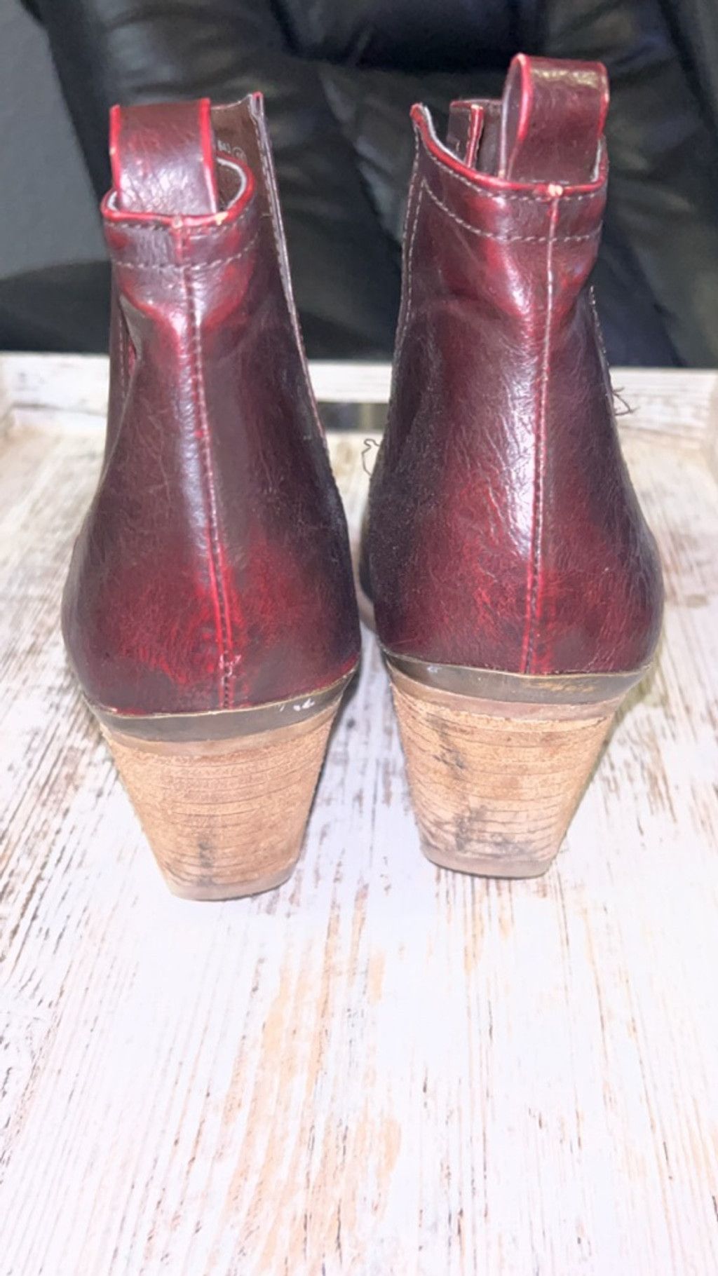 Other Women’s cowboy like boots w bronze tip and back Size US 10 / IT 40 - 3 Thumbnail
