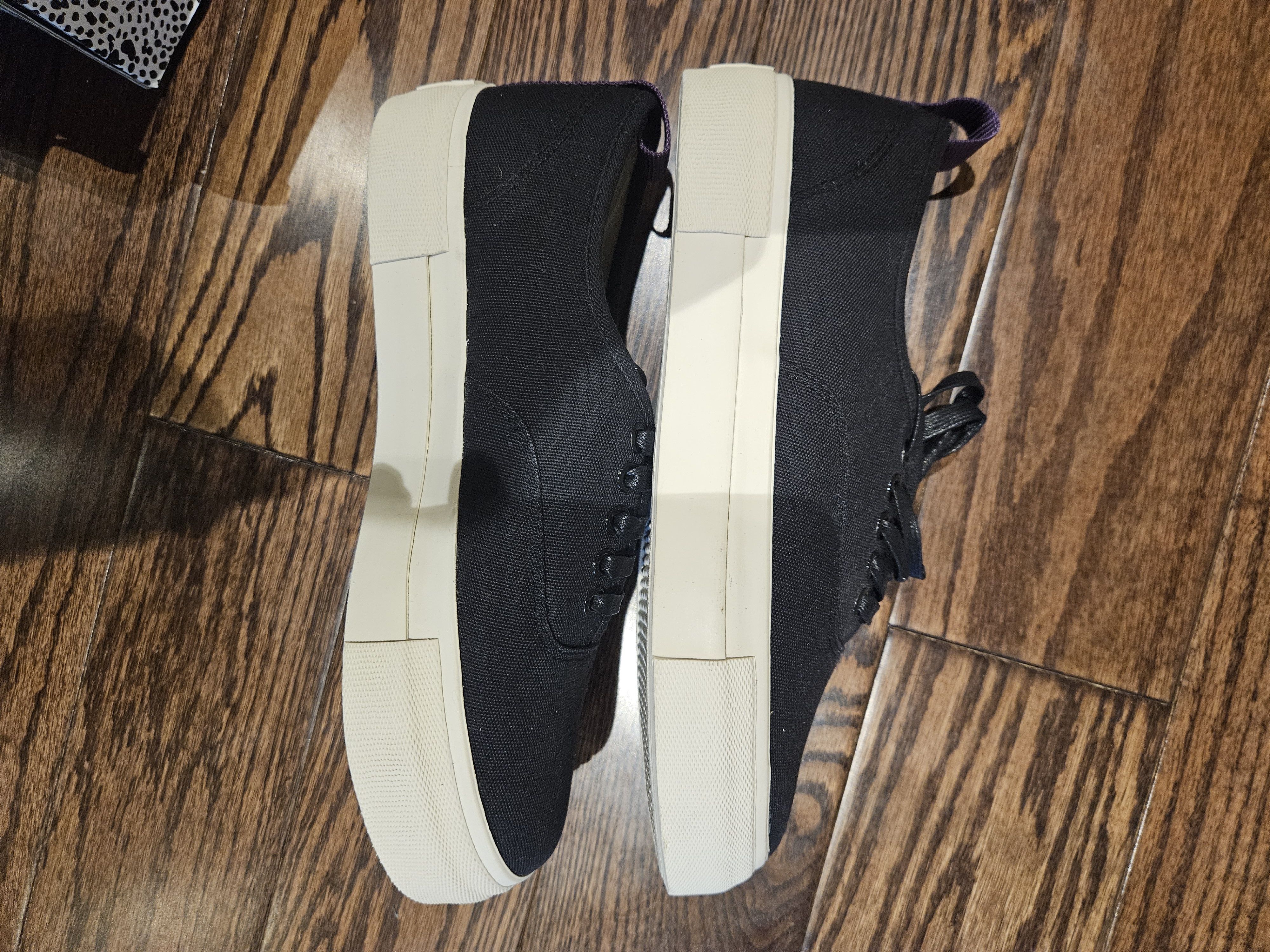 Eytys (Final Sale) Eytys Black Canvas Sneakers (Sz 7) Size US 8 / IT 38 - 8 Thumbnail