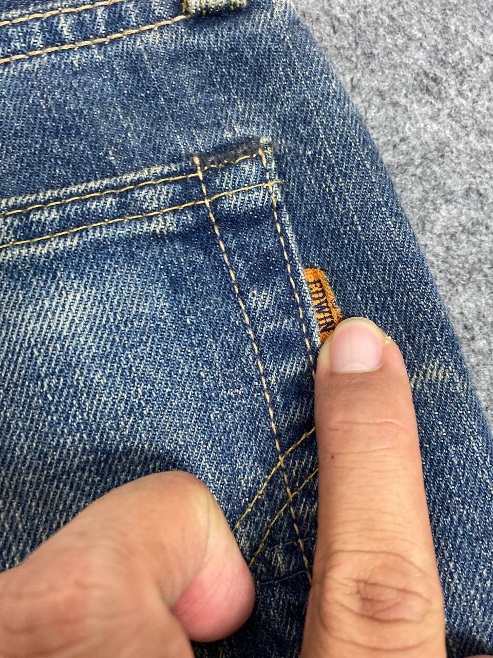 Edwin vintage edwin 505 lowrize selvedge denim Size US 32 / EU 48 - 4 Thumbnail