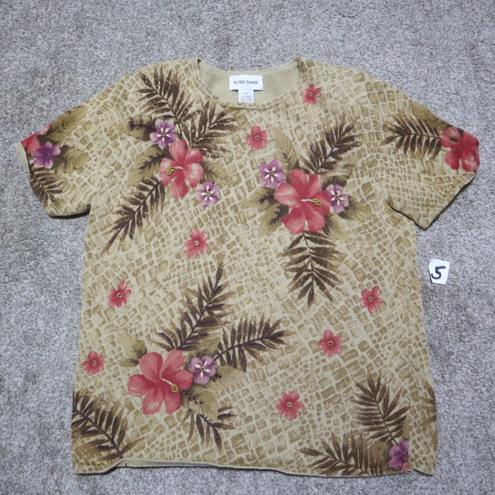Vintage VINTAGE Alfred Dunner Sweater Shirt? Size S / US 4 / IT 40 - 3 Thumbnail