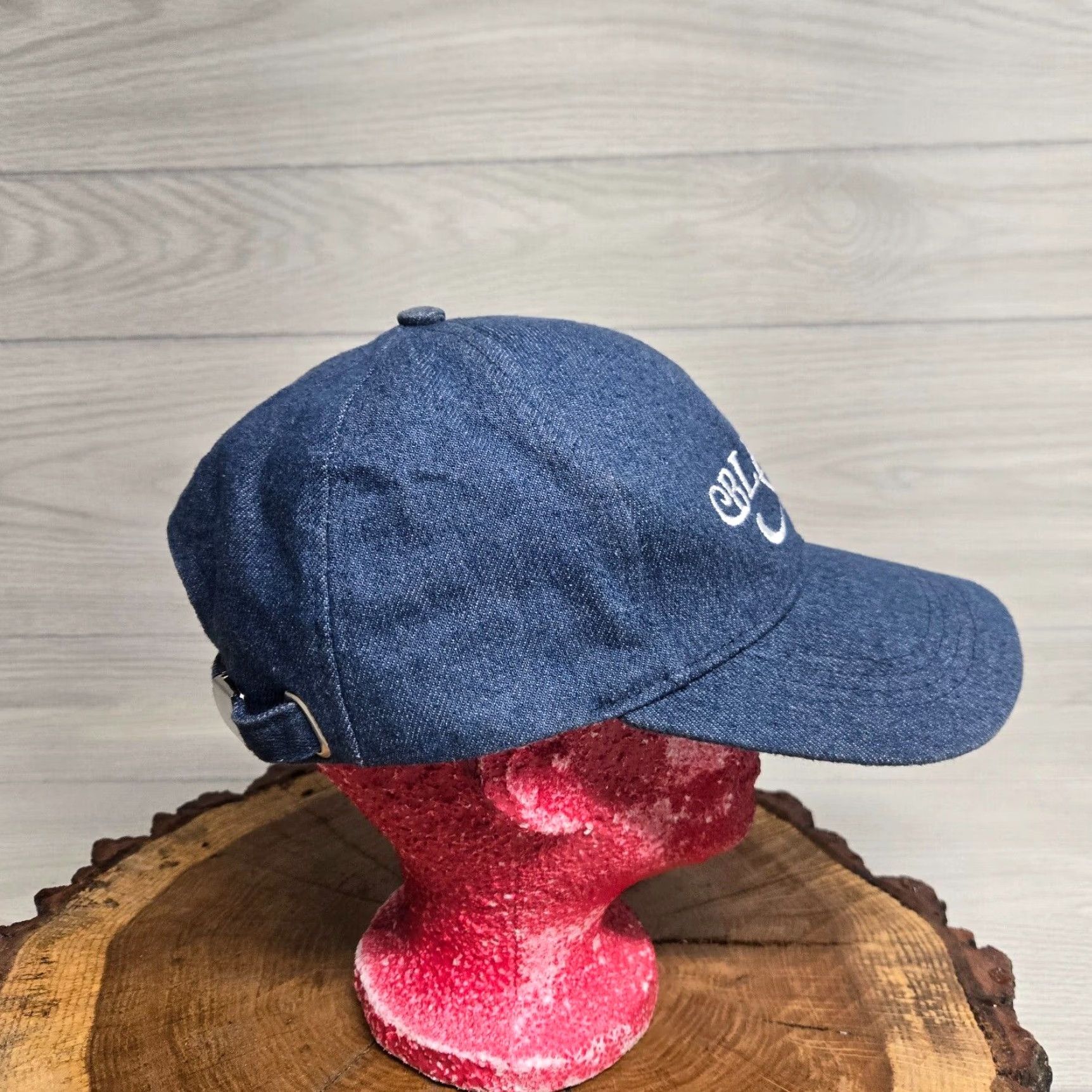 Denime BLESSED HaT Cap Adult Adjustable Blue Denim Size ONE SIZE - 2 Thumbnail