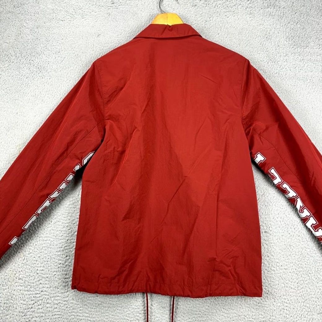 Oakley Oakley Snap Jacket Mens Medium Red Graphic Lined Button Up Collared Jacket Outer Size US M / EU 48-50 / 2 - 3 Thumbnail