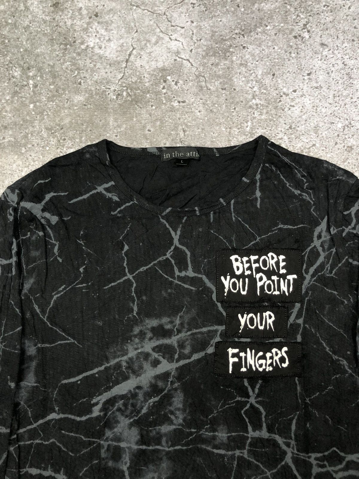 If Six Was Nine × In The Attic × Le Grande Bleu (L.G.B.) IN THE ATTIC LONGSLEEVE Size US L / EU 52-54 / 3 - 4 Thumbnail
