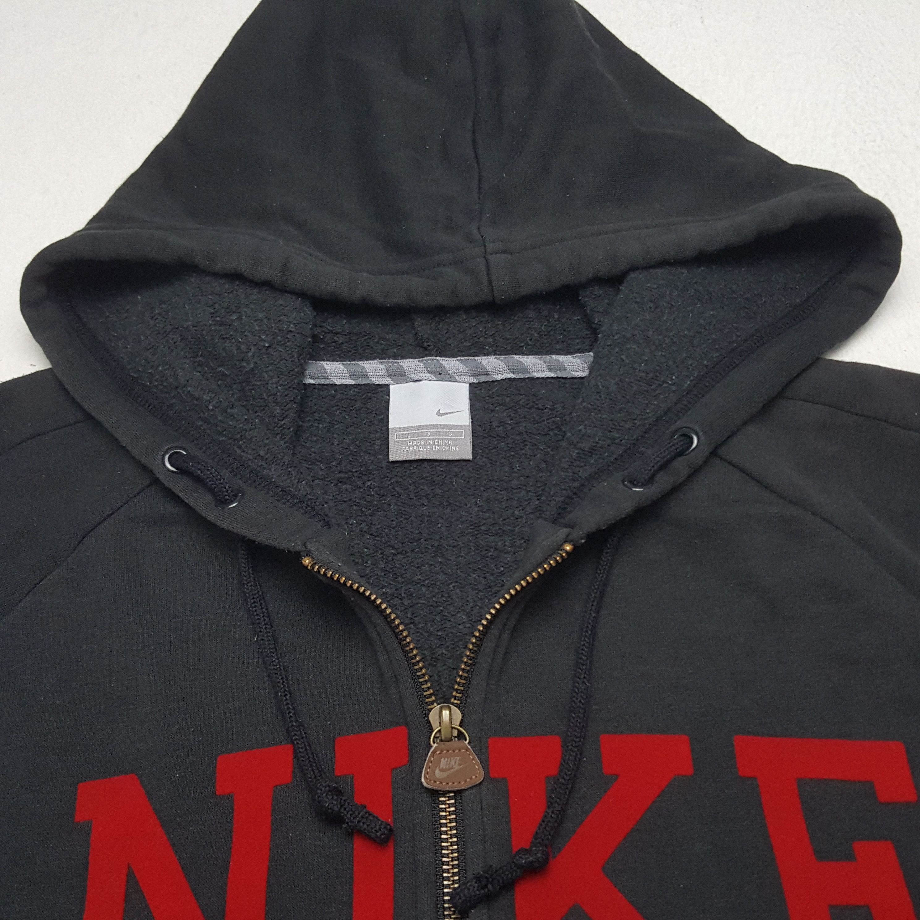 Vintage Nike Patch Zipper Jacket Hoodies