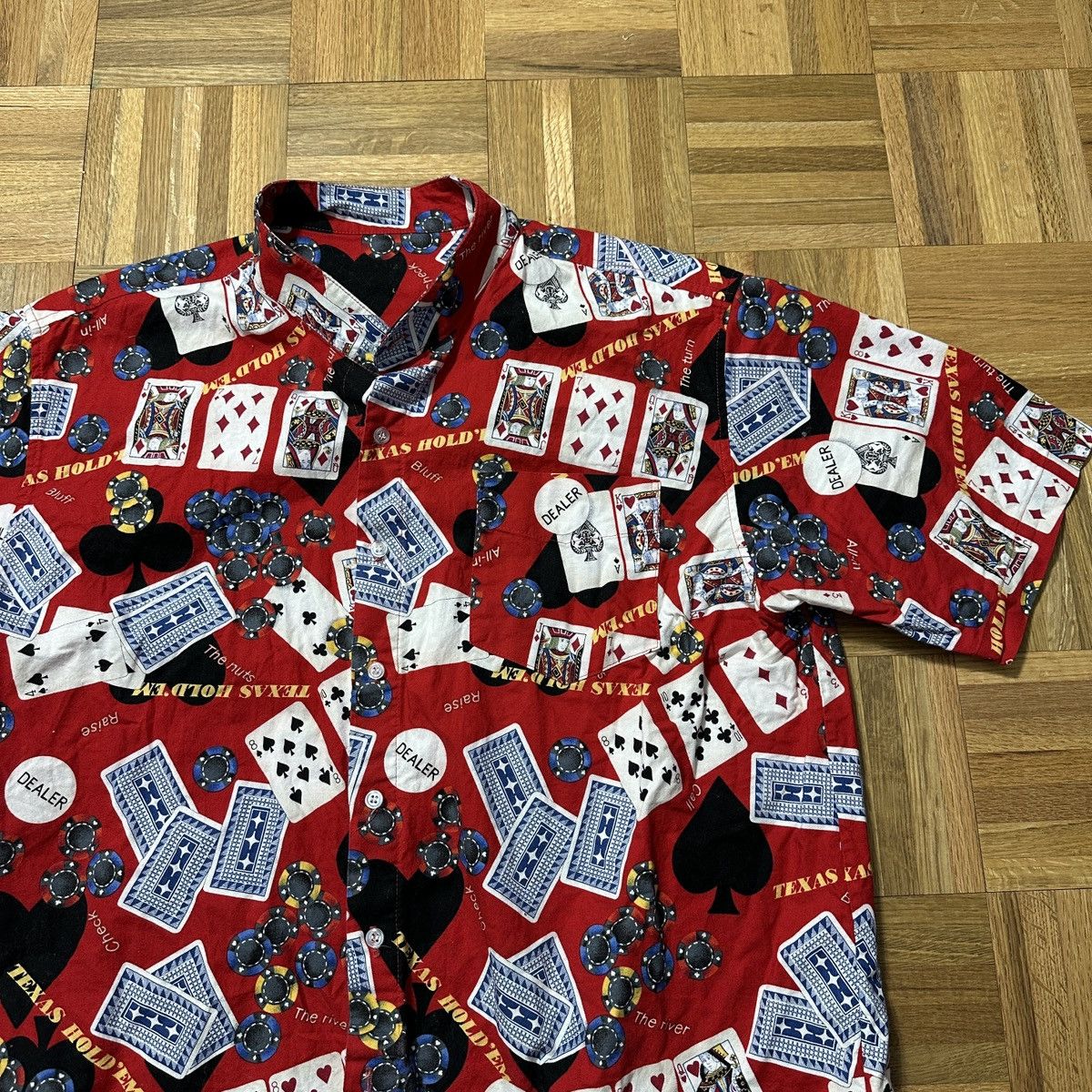 Vintage Vintage Texas Hold Em shirt Size US XL / EU 56 / 4 - 3 Thumbnail