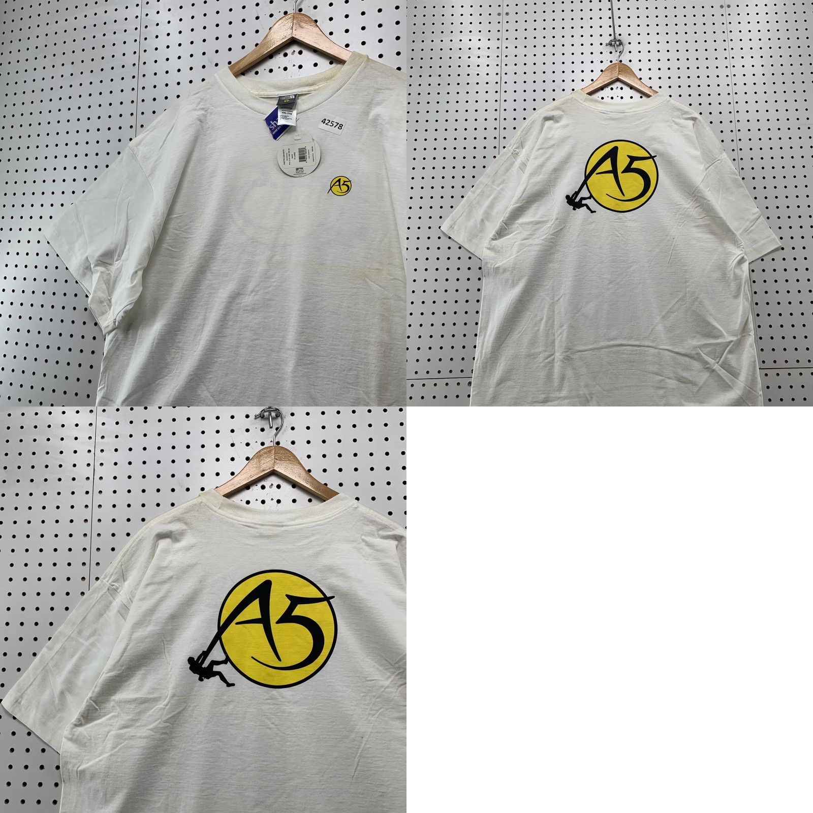 The North Face VINTAGE North Face A5 Mens Shirt White XXL Short Sleeve Outdoor NWT Size US XXL / EU 58 / 5 - 9 Thumbnail