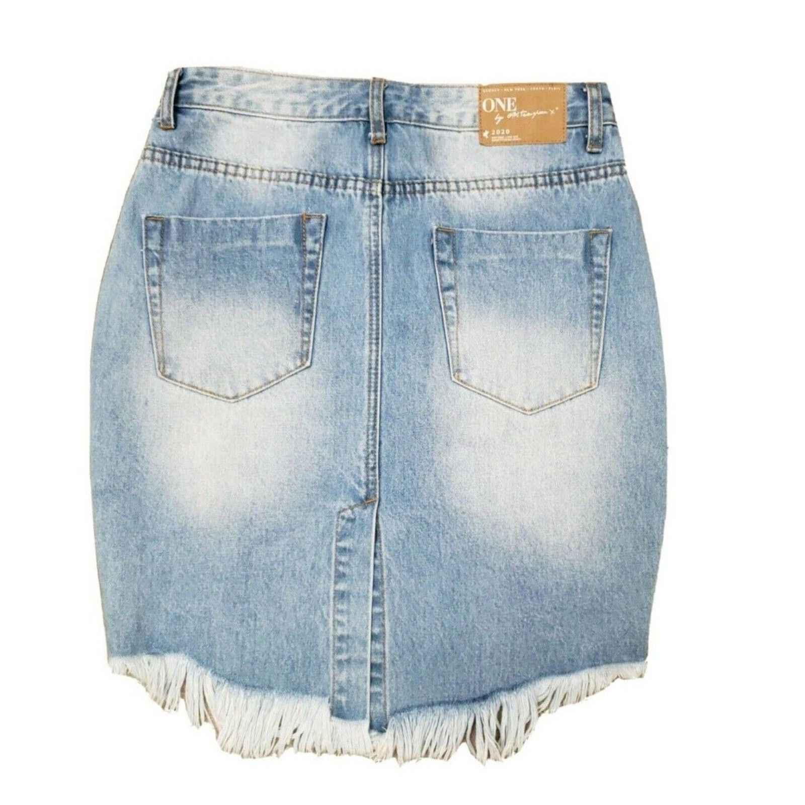 One Teaspoon One by One Teaspoon Freelove Distressed Skirt 24 Cotton Size 24" / US 00 / IT 34 - 4 Thumbnail