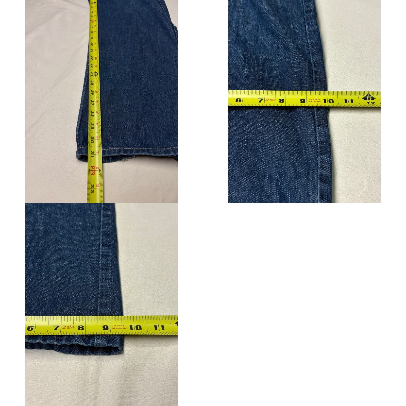 Levi's Levi's 569 Jeans Dark Wash Mens 38x34 Relaxed Straight 5-Pocket Denim Cotton Zip Button Logo Zipper Vintage No Size US 38 / EU 54 - 9 Thumbnail