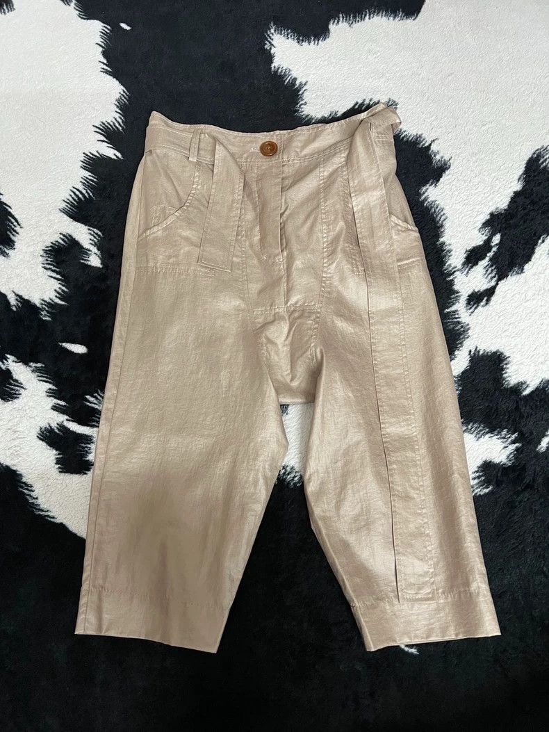 Vivienne Westwood Vivienne Westwood size 2 Champagne Duck Butt Tie Belt Seven Size 25" / US 0 / IT 36 - 2 Thumbnail