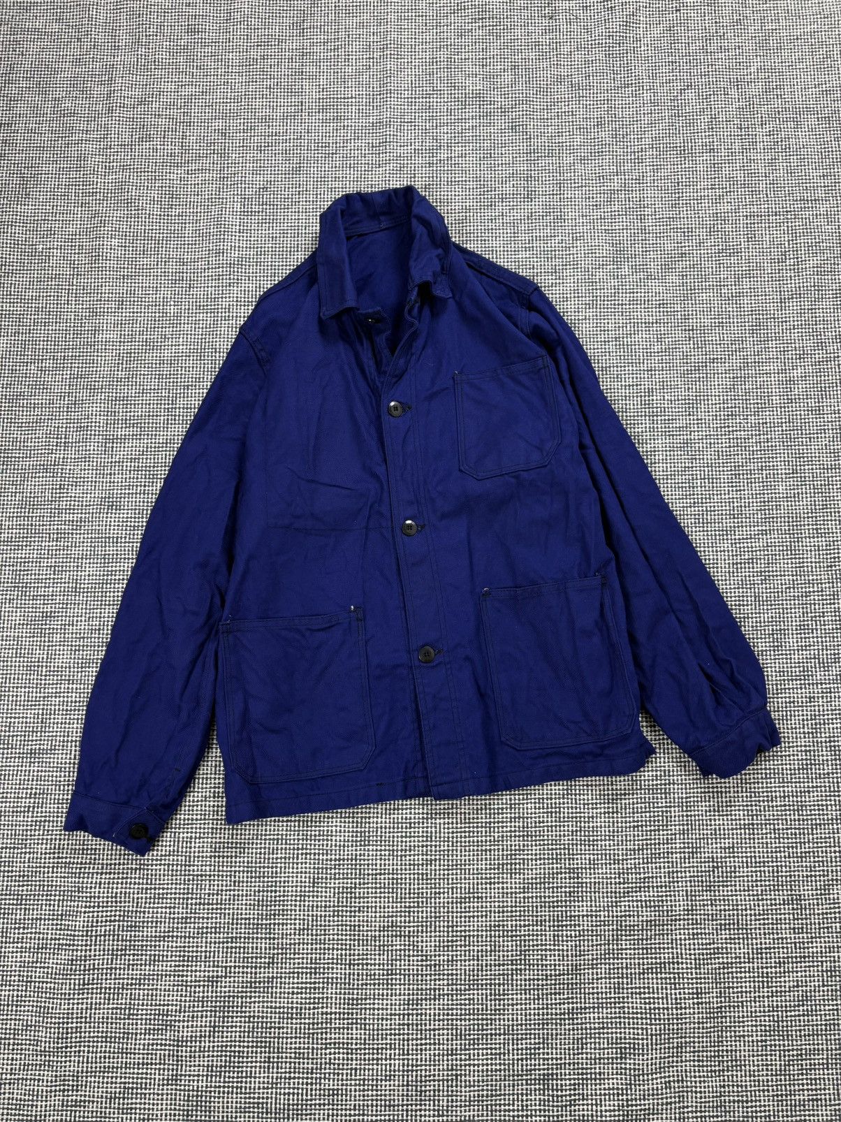 Le Laboureur vintage French chore coat jacket workwear sanfor Size US M / EU 48-50 / 2 - 1 Thumbnail