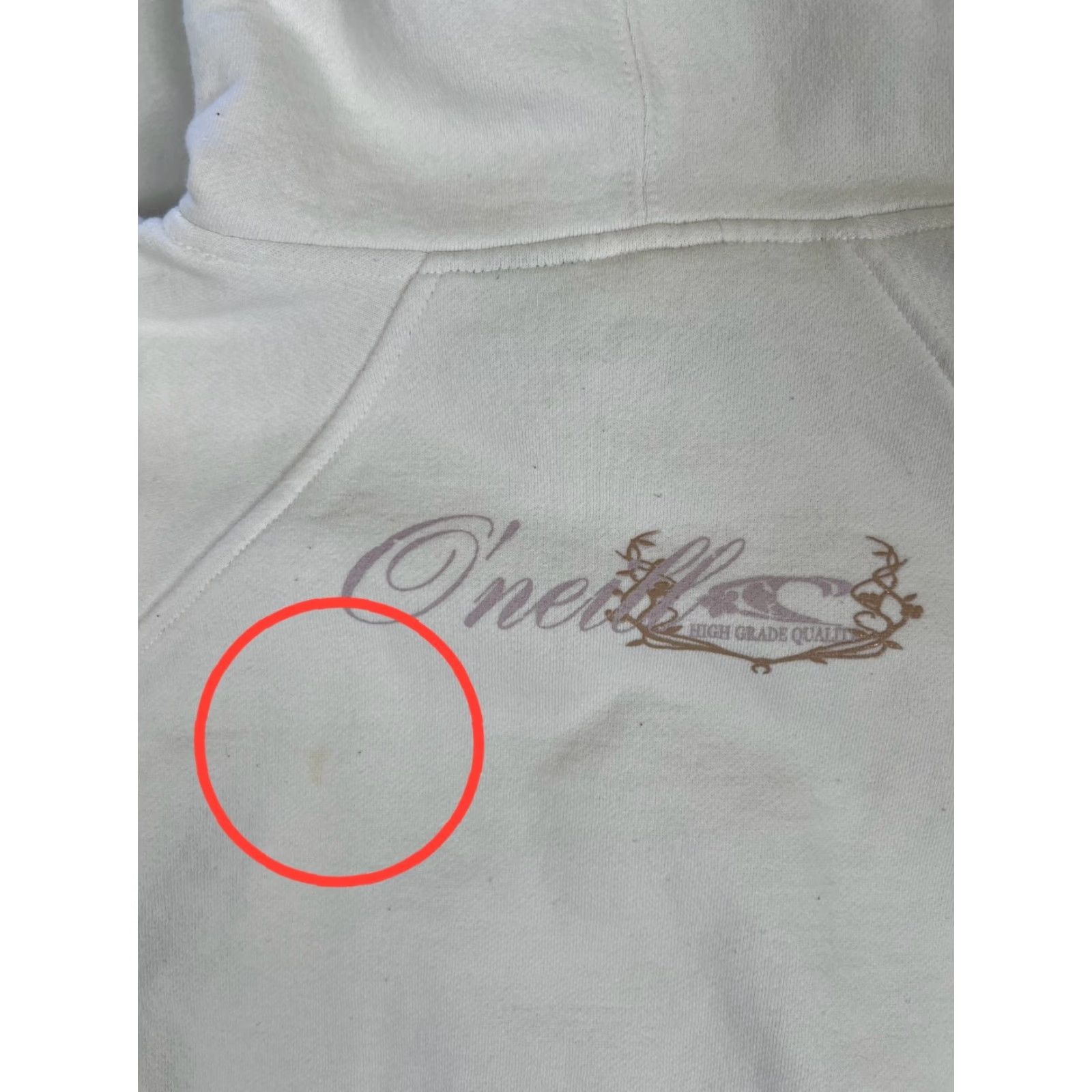 O'Neill VINTAGE O'Neill Hoodie Sweatshirt Womens Size Medium White Hoodie 90s Surf Beach Outdoor Fleece Pullover Sweatshirt Mens Womens Teens Size M / US 6-8 / IT 42-44 - 8 Thumbnail