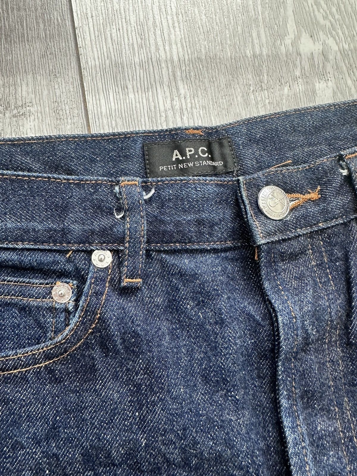 A.P.C. × Japanese Brand A.P.C. Selvedge Denim Jeans Men’s 31 Size US 31 - 3 Thumbnail