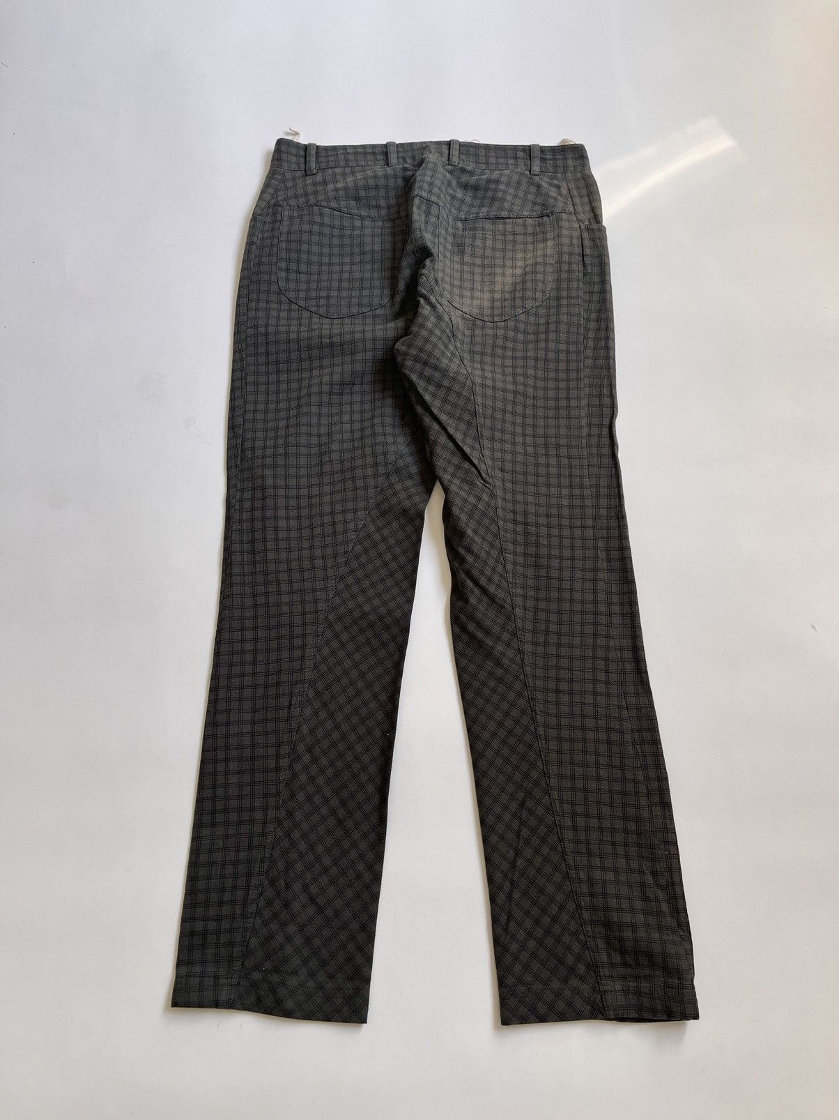 Marni Cotton Panelled Checkered trousers Size US 32 / EU 48 - 4 Thumbnail