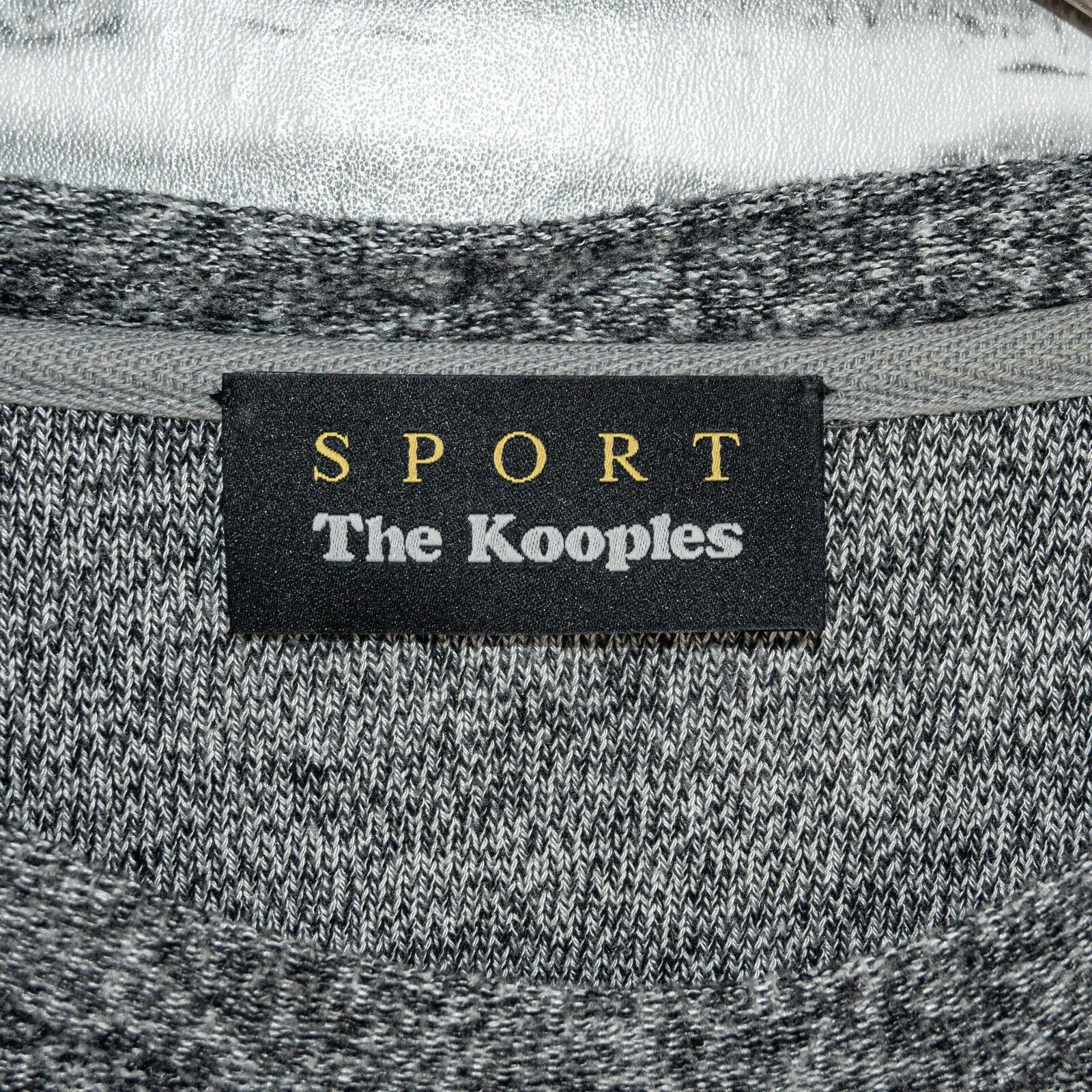 The Kooples The Kooples Sweet Fleece sleeve snap buttons Sweatshirt gray Size L / US 10 / IT 46 - 2 Thumbnail