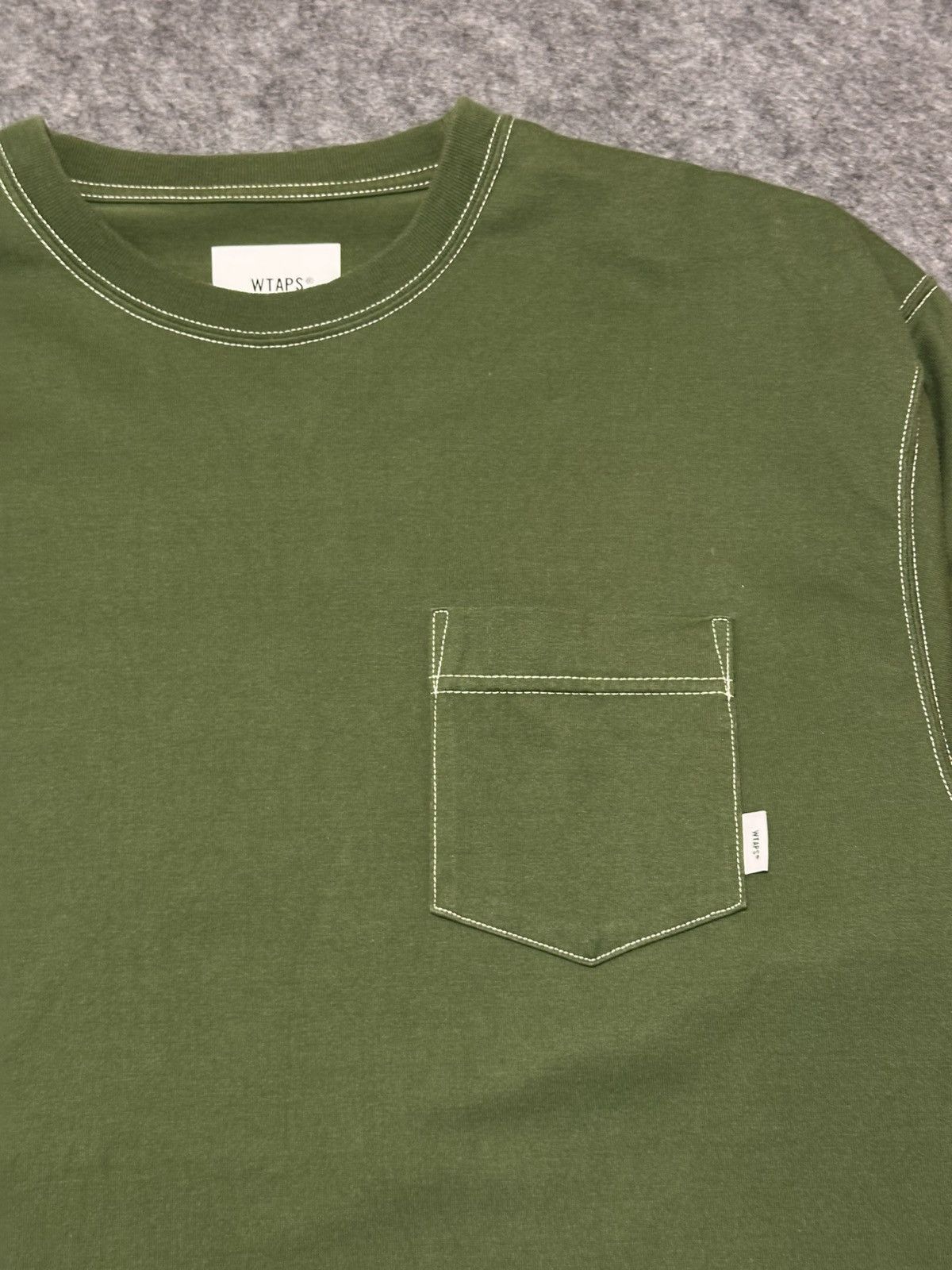 Wtaps WTAPS Blank long sleeve t-shirt in a chest pocket. Size US M / EU 48-50 / 2 - 2 Thumbnail