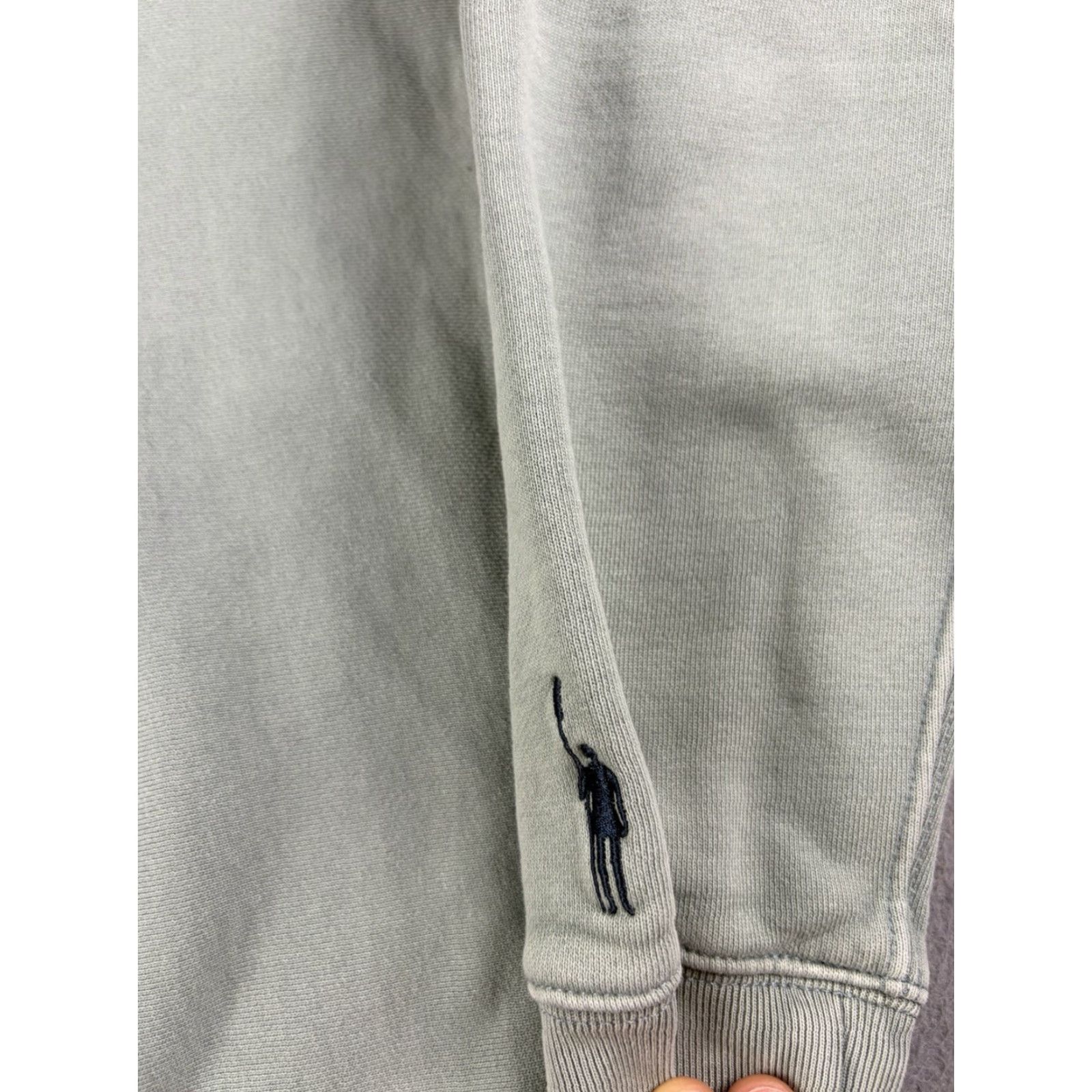 Union LA VINTAGE Union LA x J.Crew Sweatshirt Sweatshirt Green M Unisex Adults Pullover Logo Fleece Cotton Blend Streetwear Size US M / EU 48-50 / 2 - 5 Thumbnail