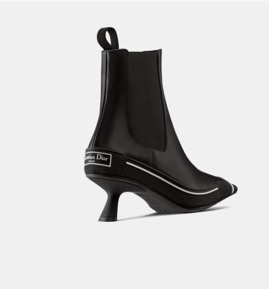 Dior o1w1db10924 D-Motion Heeled Ankle Boot in Black Size US 10 / IT 40 - 3 Thumbnail