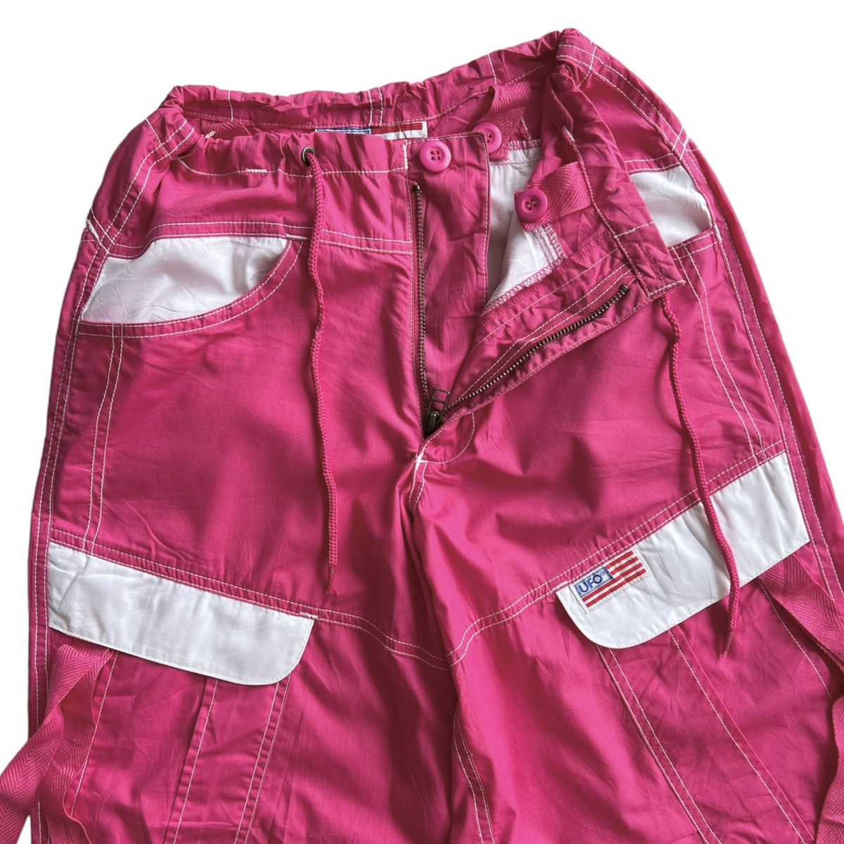 Other UFO PARACHUTE CARGO PANTS Size 28" / US 6 / IT 42 - 5 Thumbnail