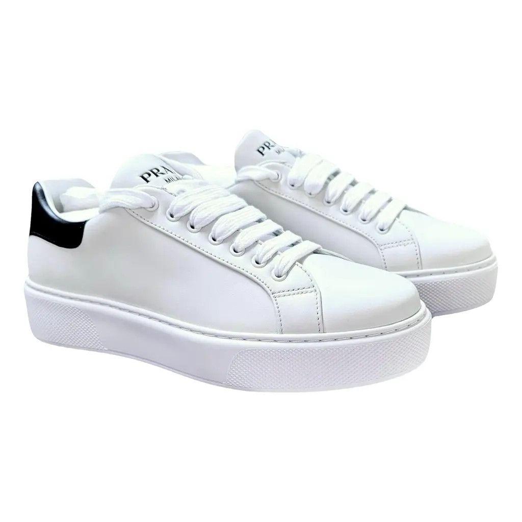 Prada o1la1rc1a0925 Platform Sneakers in White Size US 11 / EU 44 - 5 Thumbnail