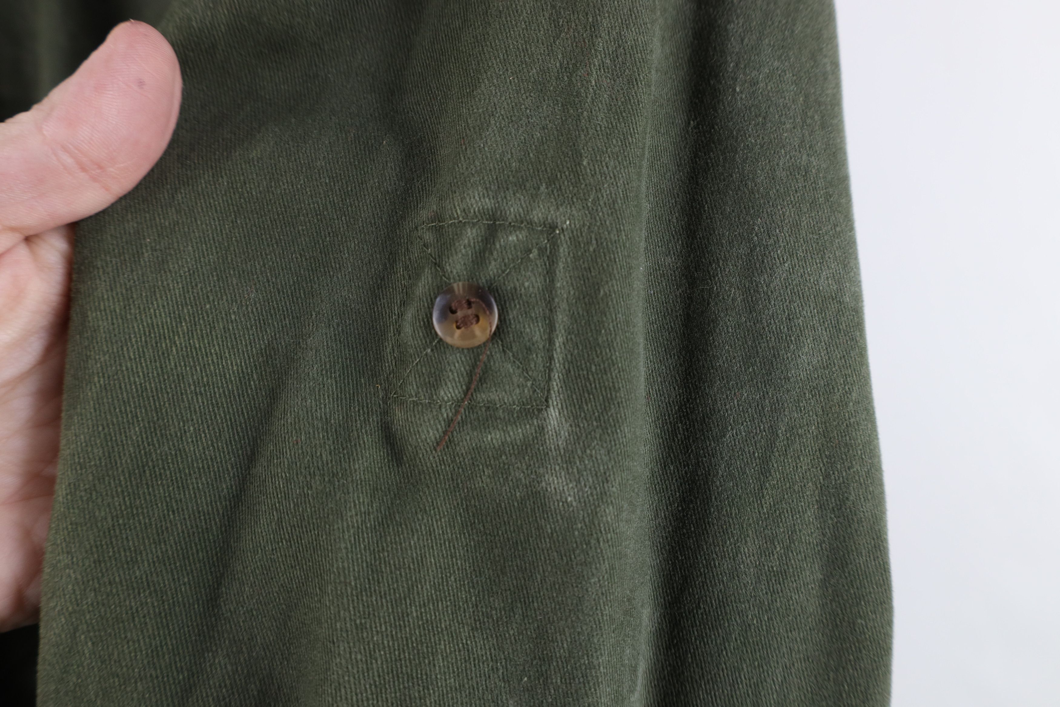 Vintage Vintage 90s Streetwear Collared Button Down Shirt Size US L / EU 52-54 / 3 - 4 Thumbnail