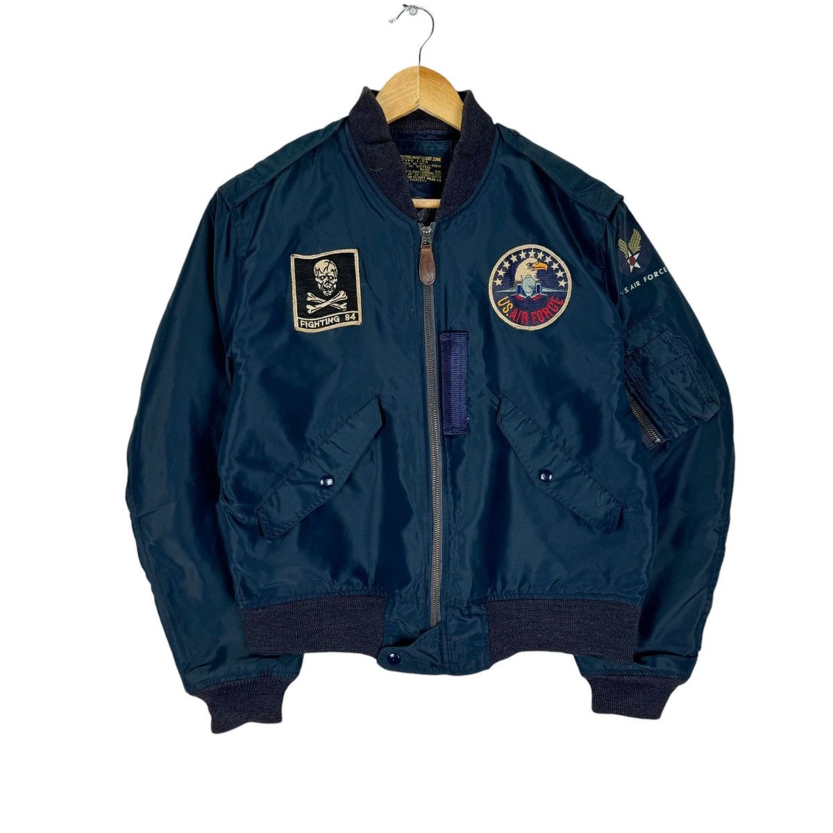 Buzz Rickson's 🔥BUZZ RICKSONS TYPE L 2A BOMBER USAF WEAR JACKET Size US M / EU 48-50 / 2 - 1 Thumbnail