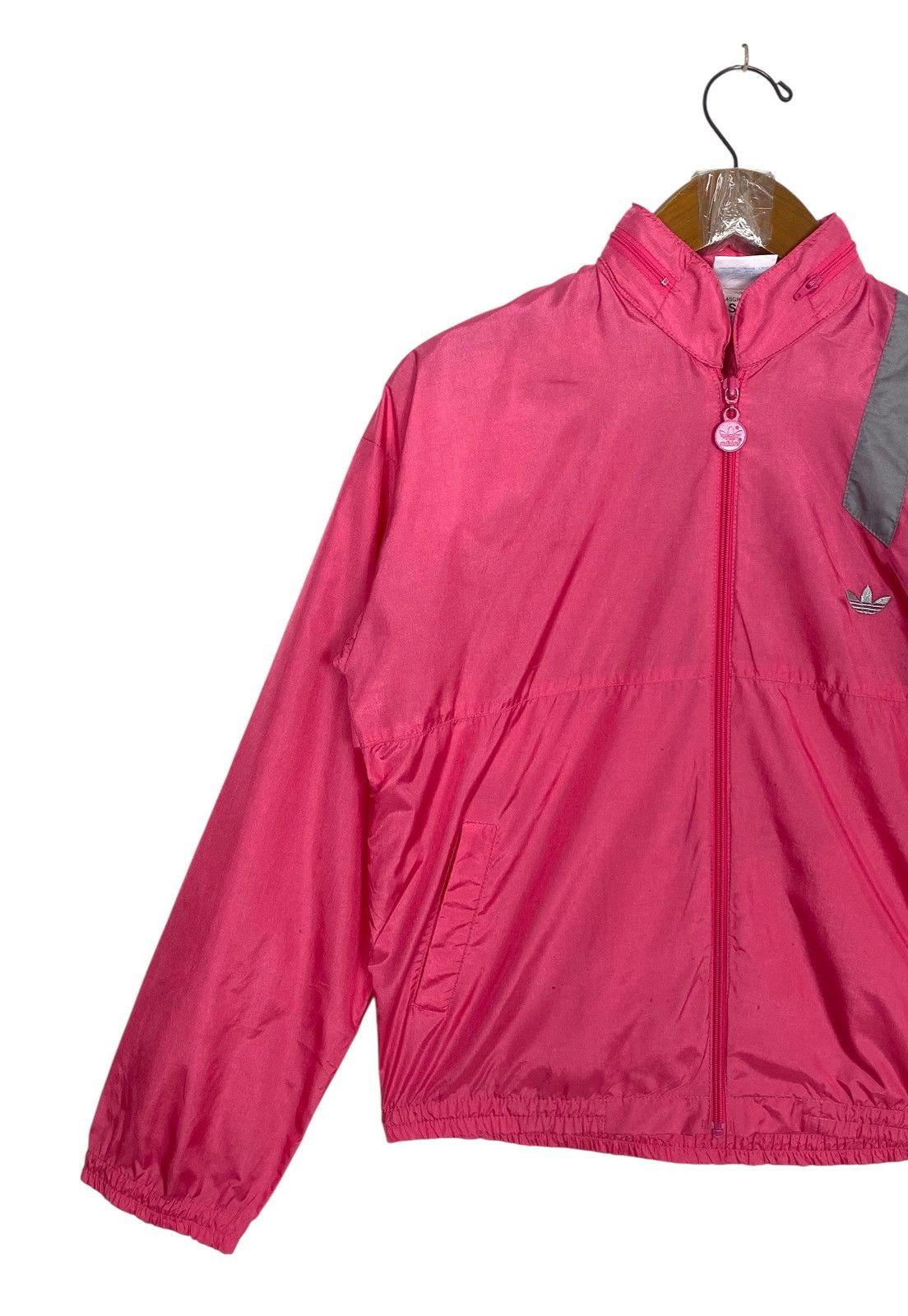 Adidas Rare‼️ Vintage Adidas Trefoil Windbreaker Size S / US 4 / IT 40 - 2 Thumbnail