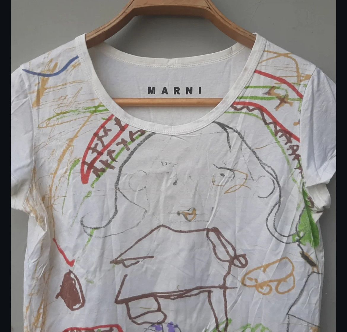 Marni 2000s Marni Art Tee Size US S / EU 44-46 / 1 - 2 Thumbnail