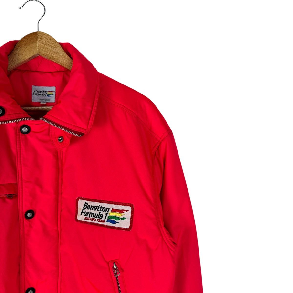 Benetton ☀️BENETTON F1 RACING TEAM BOMBER JACKET Size US S / EU 44-46 / 1 - 4 Thumbnail