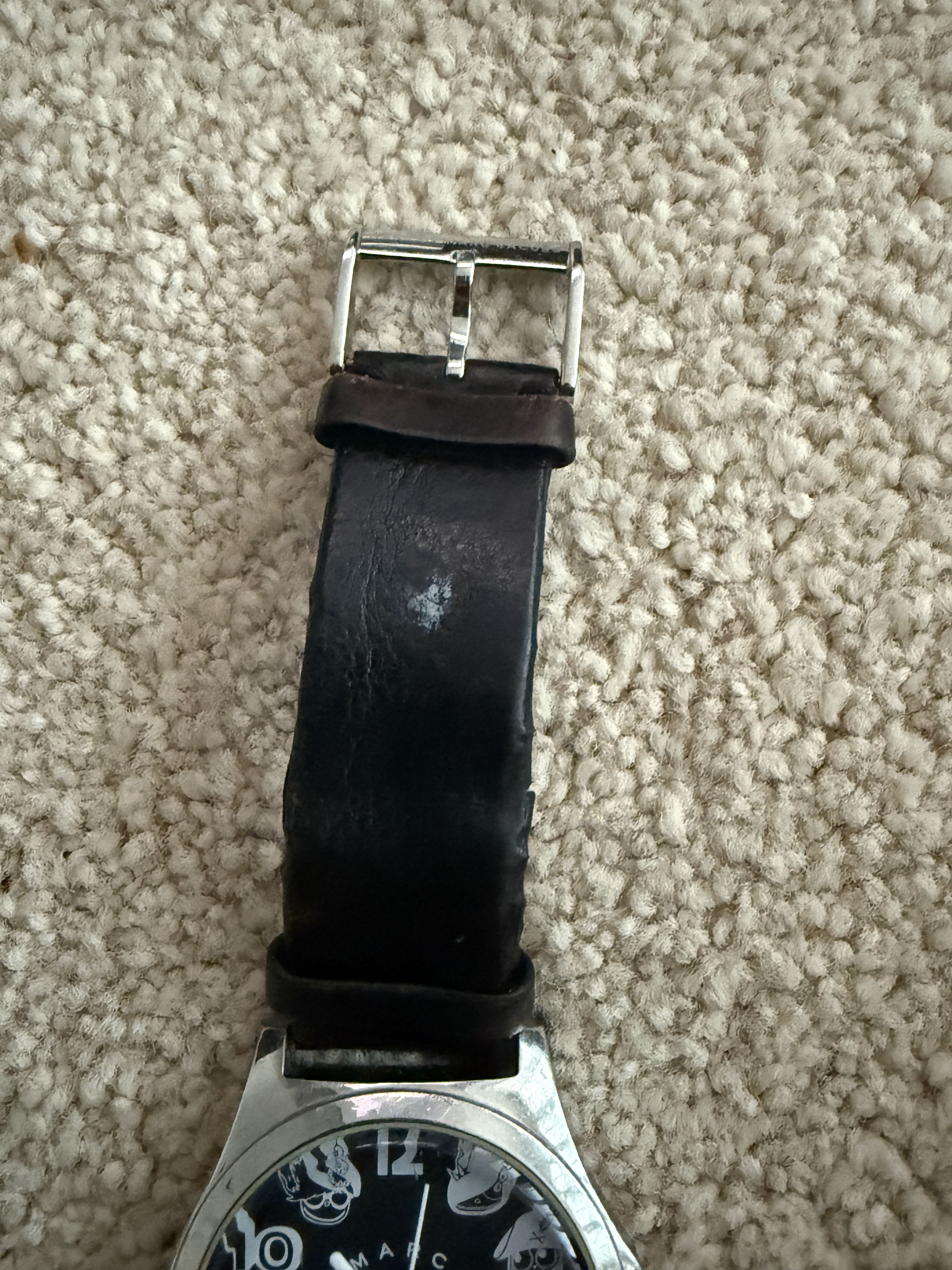 Marc by Marc Jacobs Marc by Marc Jacobs SS Funny Faces Black Watch Cute Size ONE SIZE - 5 Thumbnail