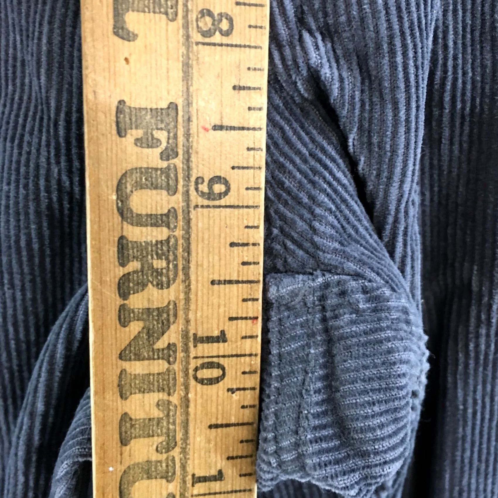 H&M H&M Corduroy Straight Leg Pants Mens 30 Gray Cotton Mid Rise Casual 5 Pockets Size US 30 / EU 46 - 7 Thumbnail