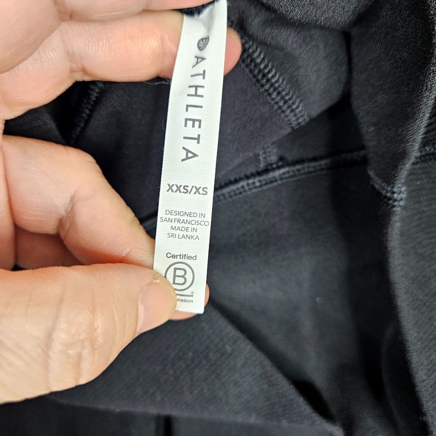 Athleta Athleta Women's High Rise Skinny light black legging XXS Size 24" / US 00 / IT 34 - 4 Thumbnail